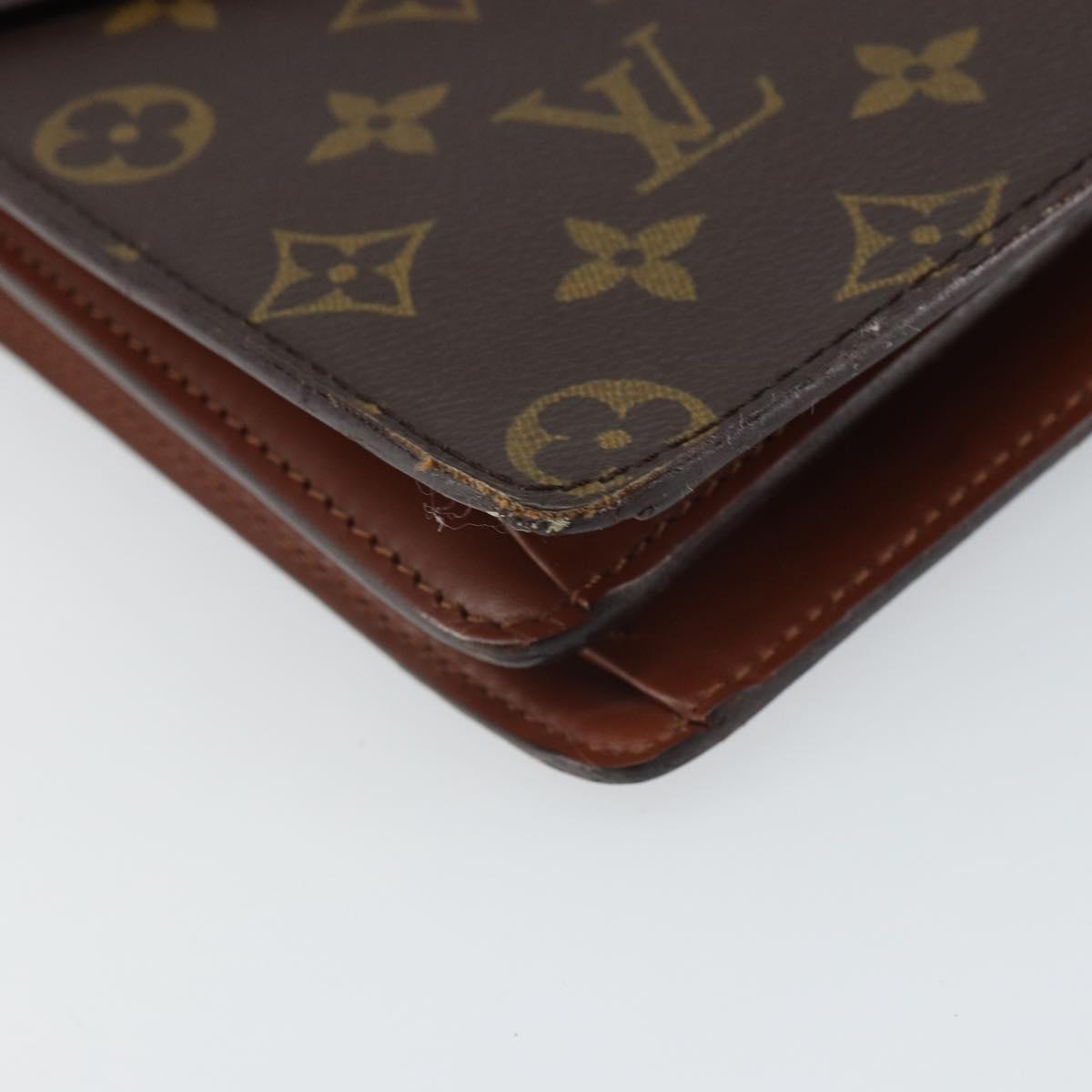 LOUIS VUITTON Monogram Concorde Hand Bag M51190 LV Auth bs32261