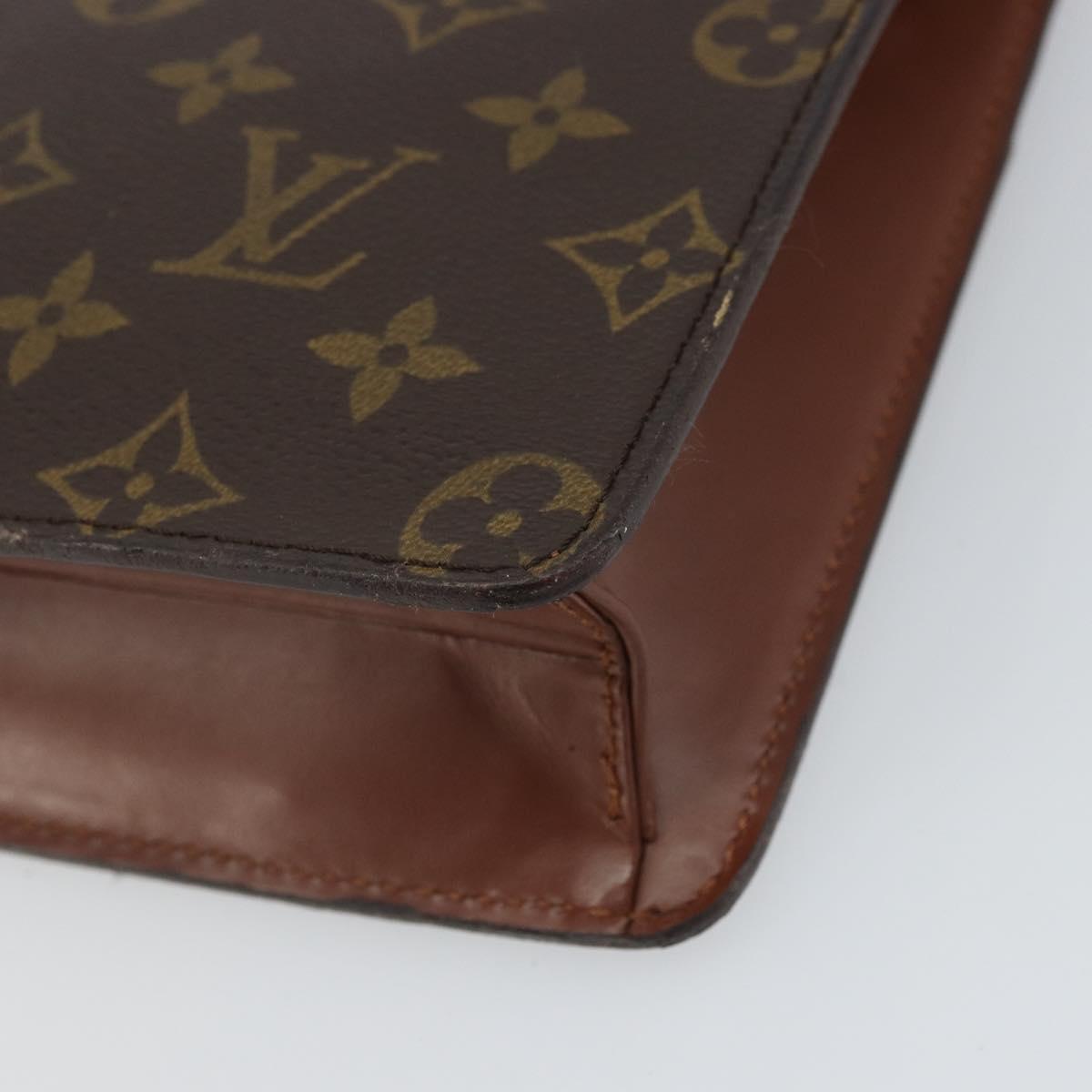 LOUIS VUITTON Monogram Pochette Homme Clutch Bag M51795 LV Auth bs32262