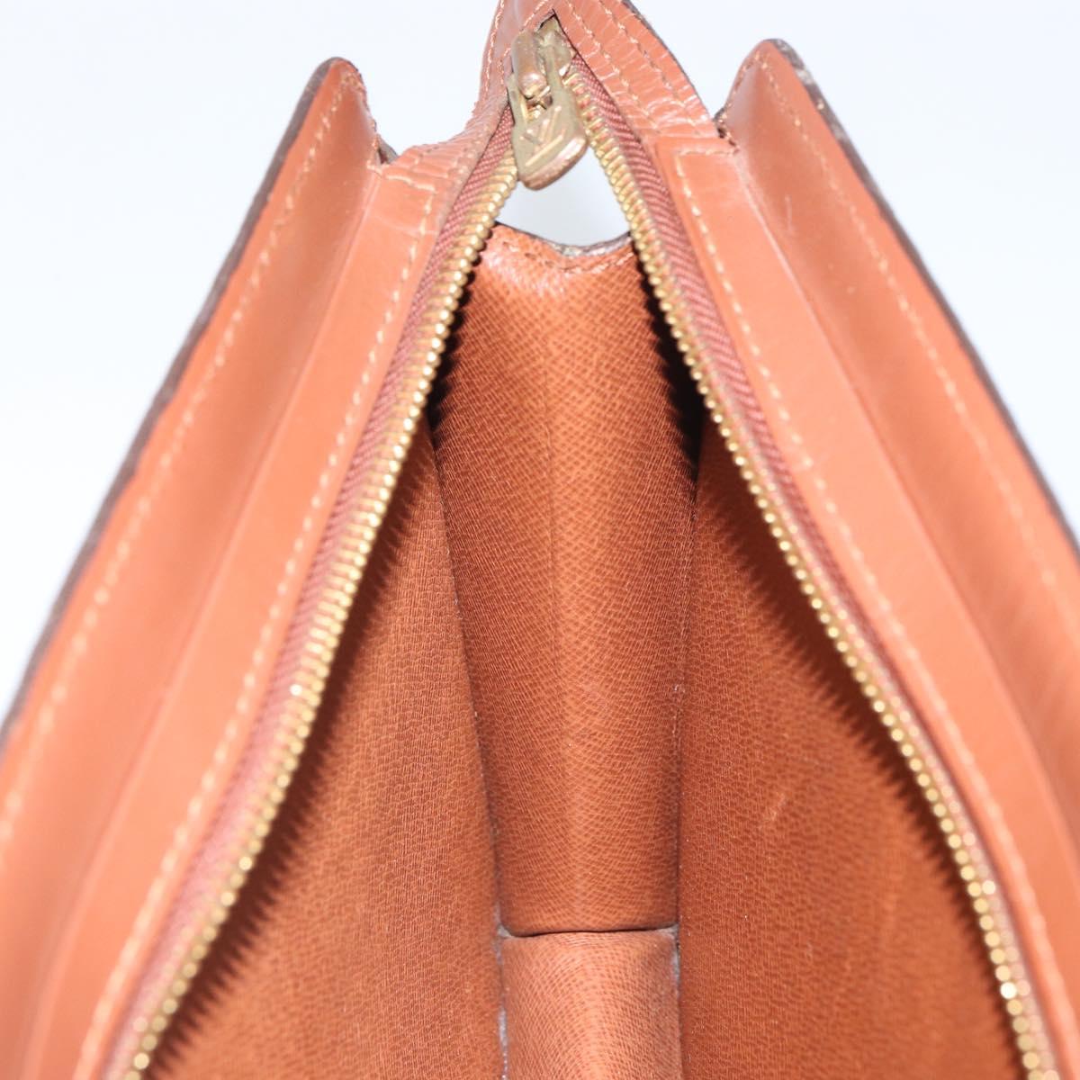 LOUIS VUITTON Monogram Pochette Homme Clutch Bag M51795 LV Auth bs32262