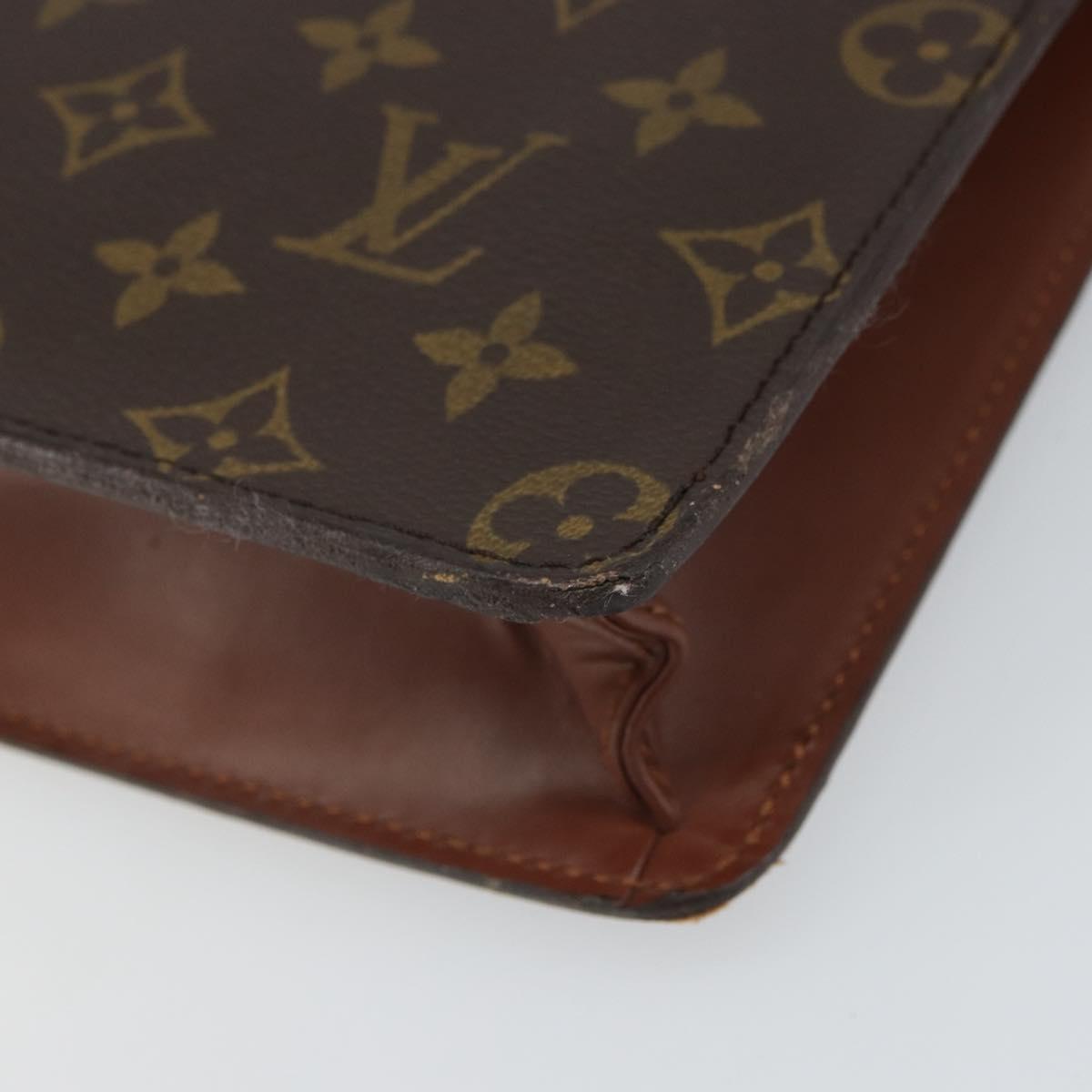 LOUIS VUITTON Monogram Pochette Homme Clutch Bag M51795 LV Auth bs32262