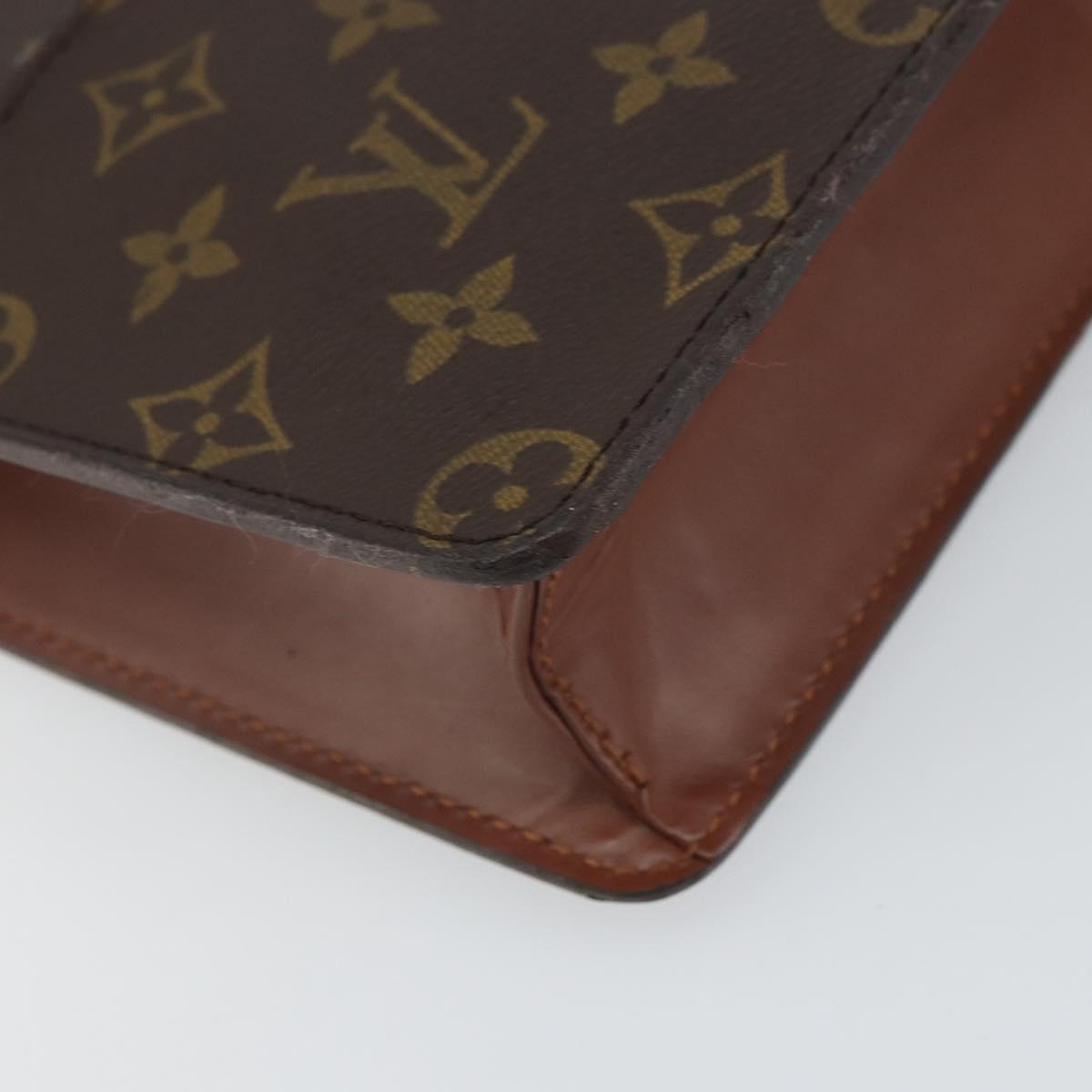 LOUIS VUITTON Monogram Pochette Homme Clutch Bag M51795 LV Auth bs32262