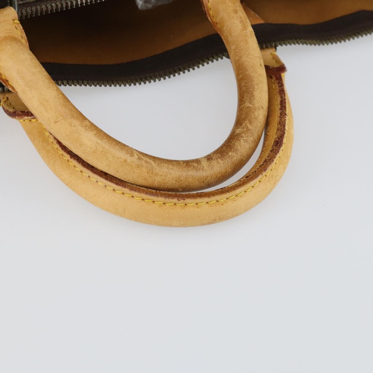 LOUIS VUITTON Monogram Keepall 55 Boston Bag M41424 LV Auth bs32264