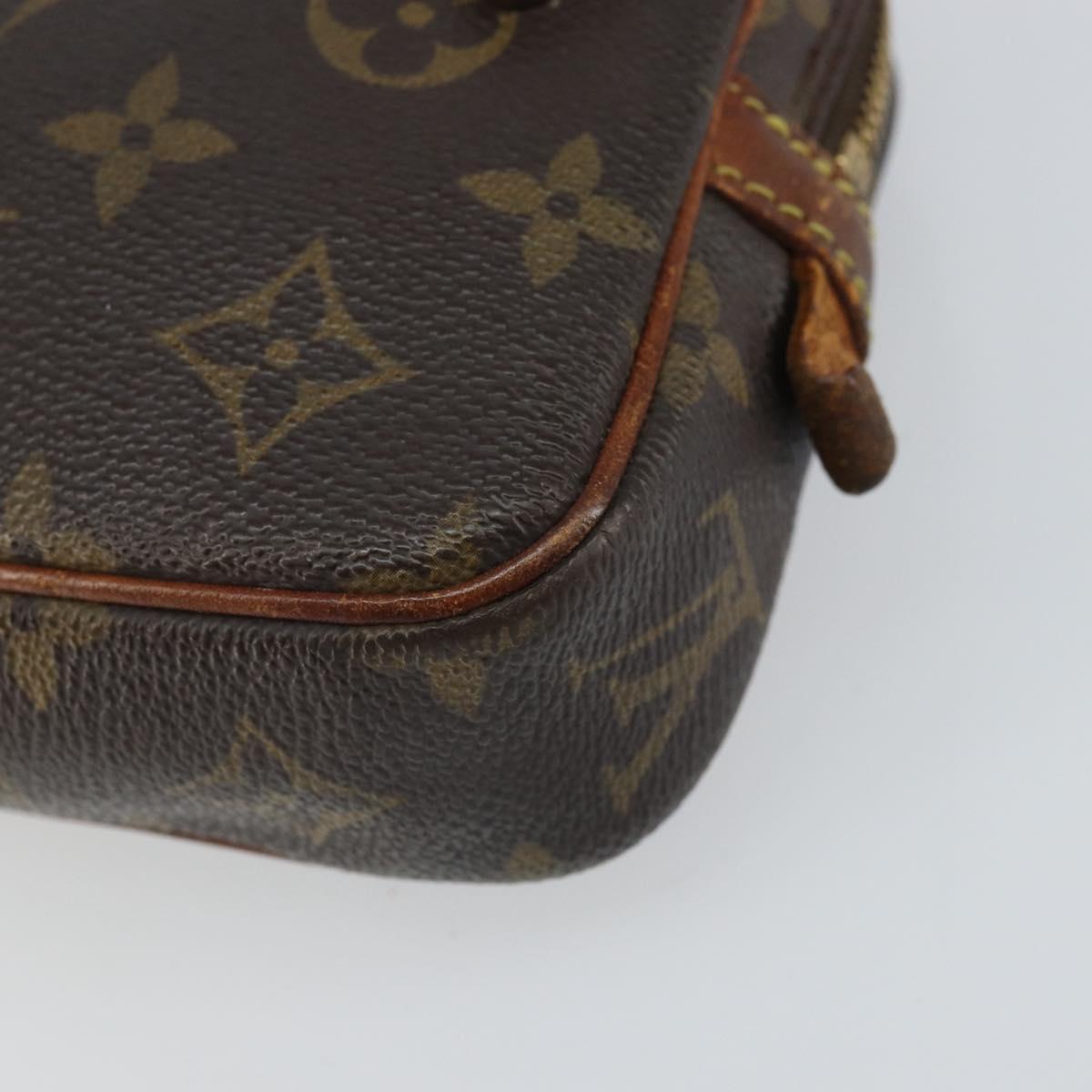 LOUIS VUITTON Monogram Marly Bandouliere Shoulder Bag M51828 LV Auth bs32265