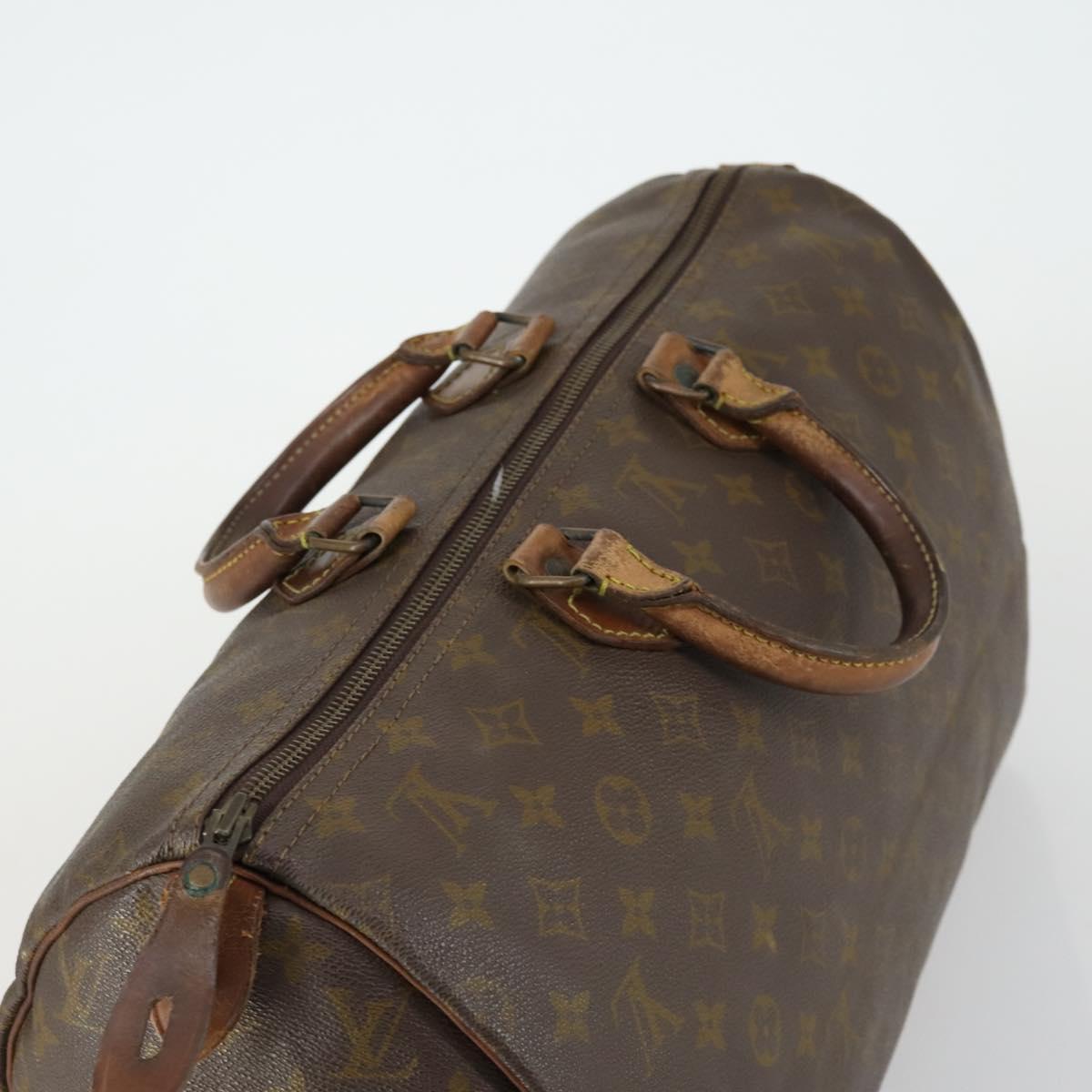 LOUIS VUITTON Monogram Speedy 40 Hand Bag Vintage M41522 LV Auth bs32266