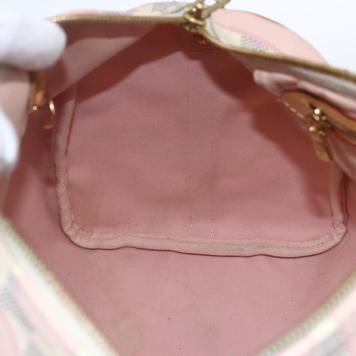 LOUIS VUITTON Damier Azur Tahiti Speedy Bandouliere 30 Bag N41052 Auth bs32269