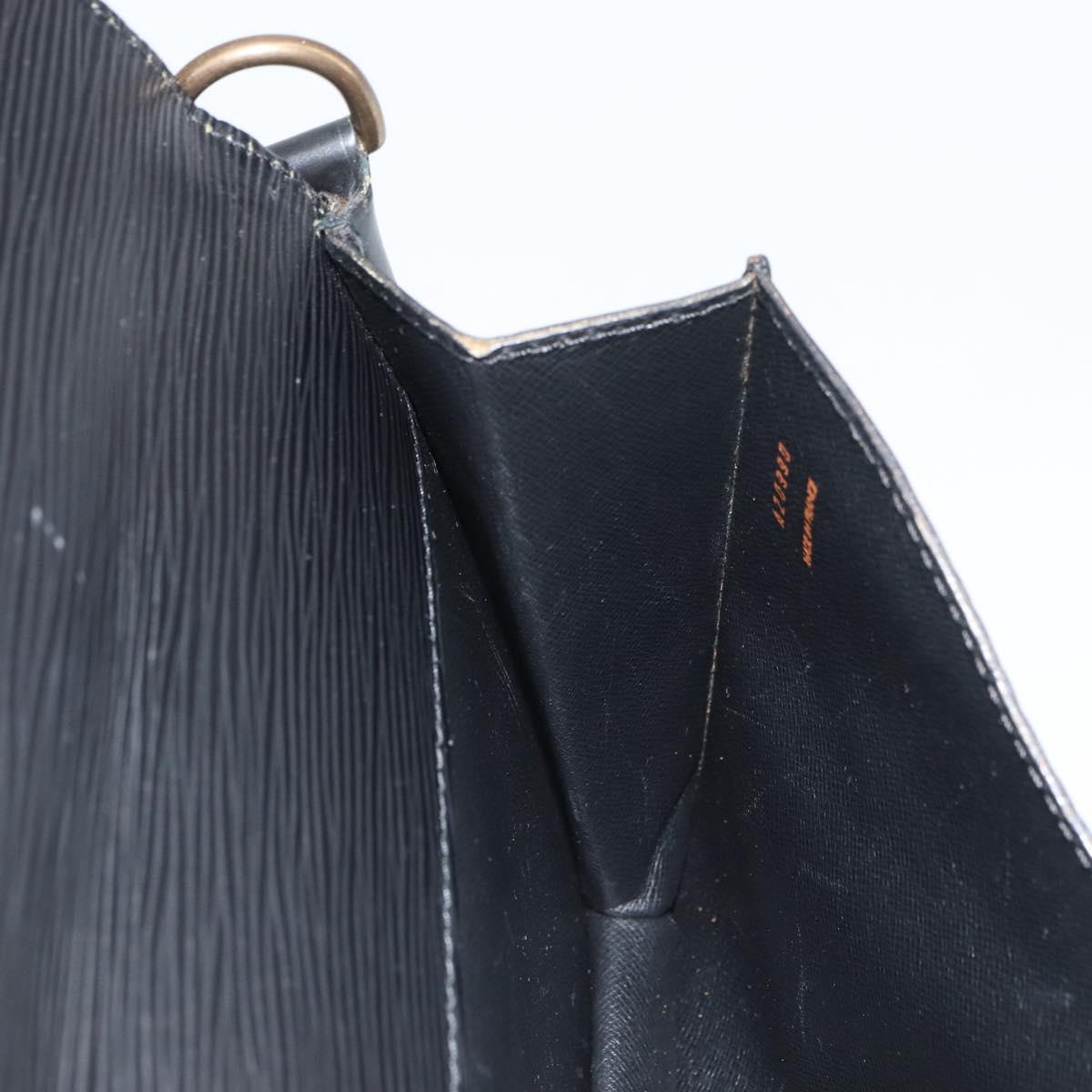 LOUIS VUITTON Epi Biface Clutch Bag Black M52322 LV Auth bs32271