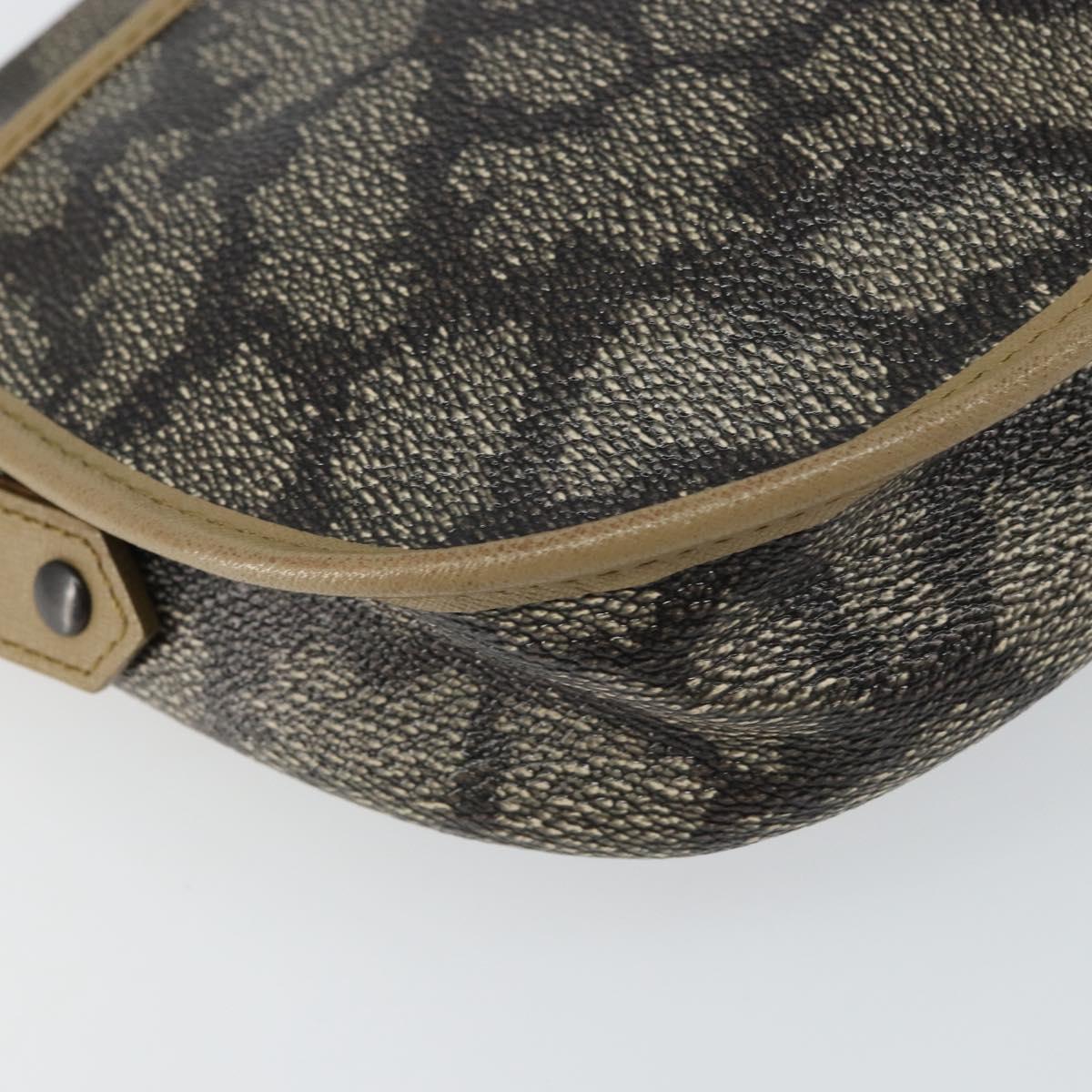SAINT LAURENT Shoulder Bag Leather Brown Auth bs32279