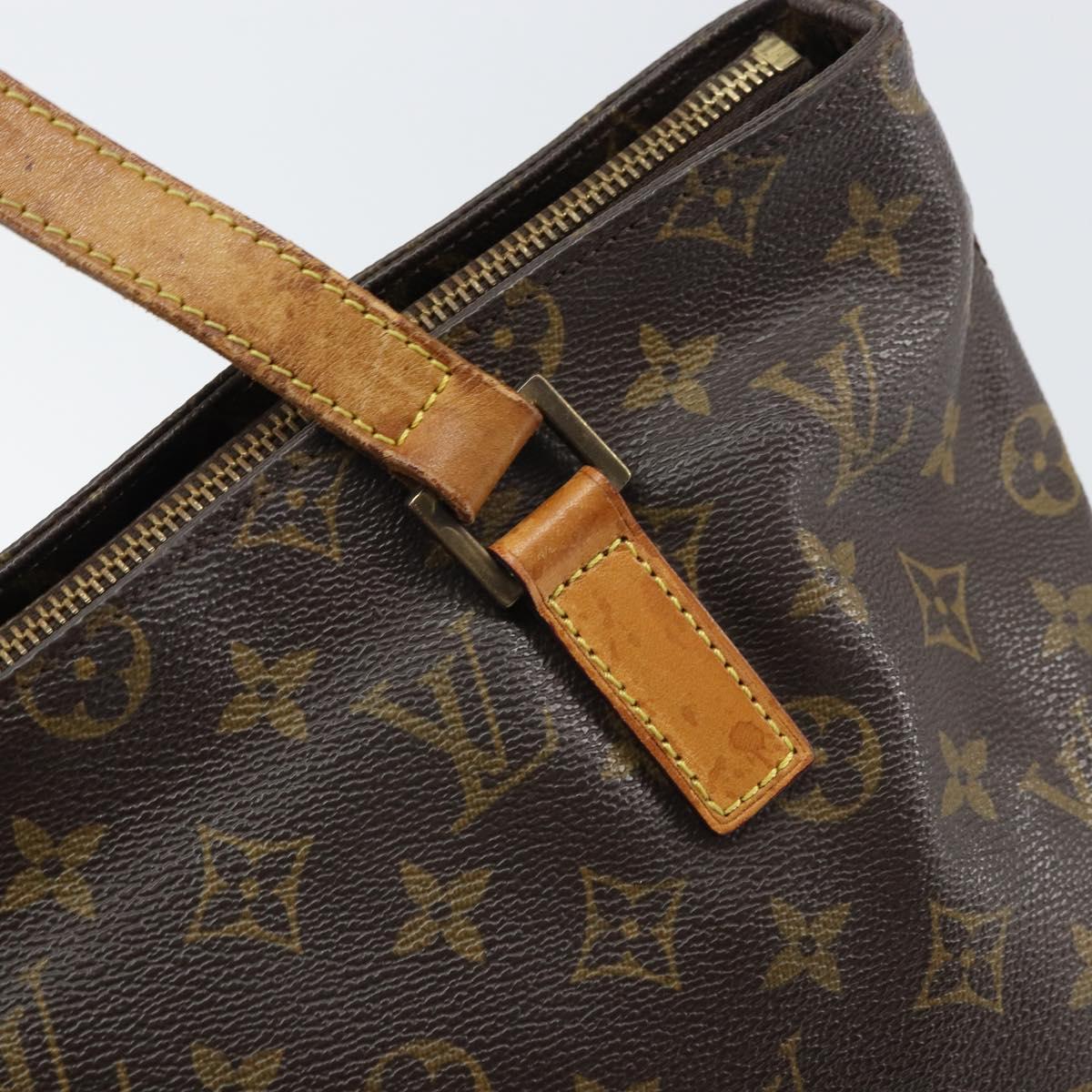 LOUIS VUITTON Monogram Cabas Piano Tote Bag M51148 LV Auth bs32285