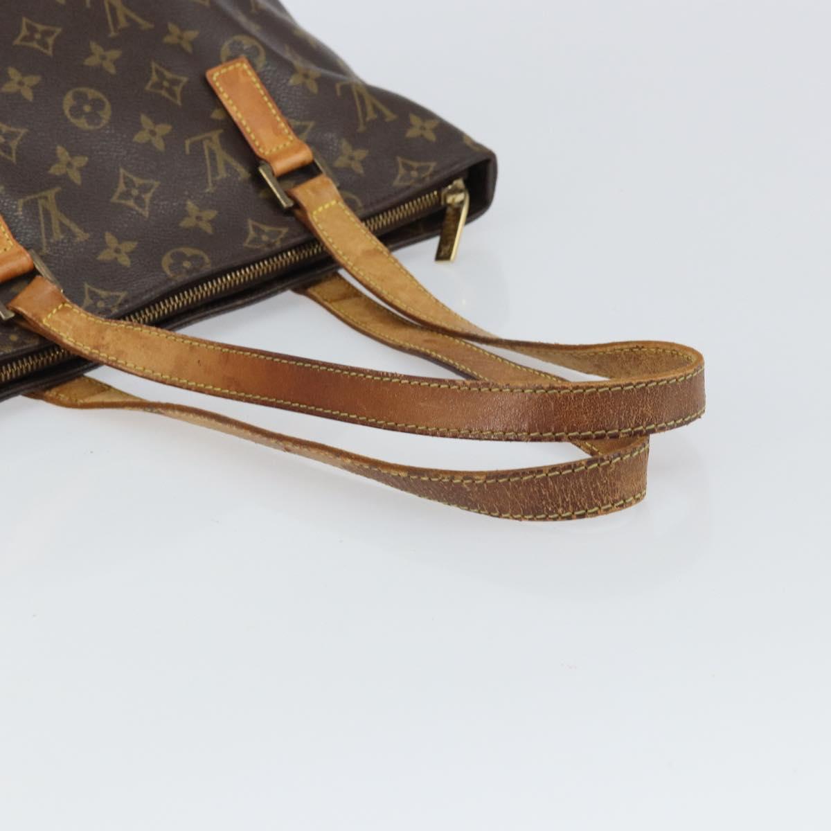 LOUIS VUITTON Monogram Cabas Piano Tote Bag M51148 LV Auth bs32285