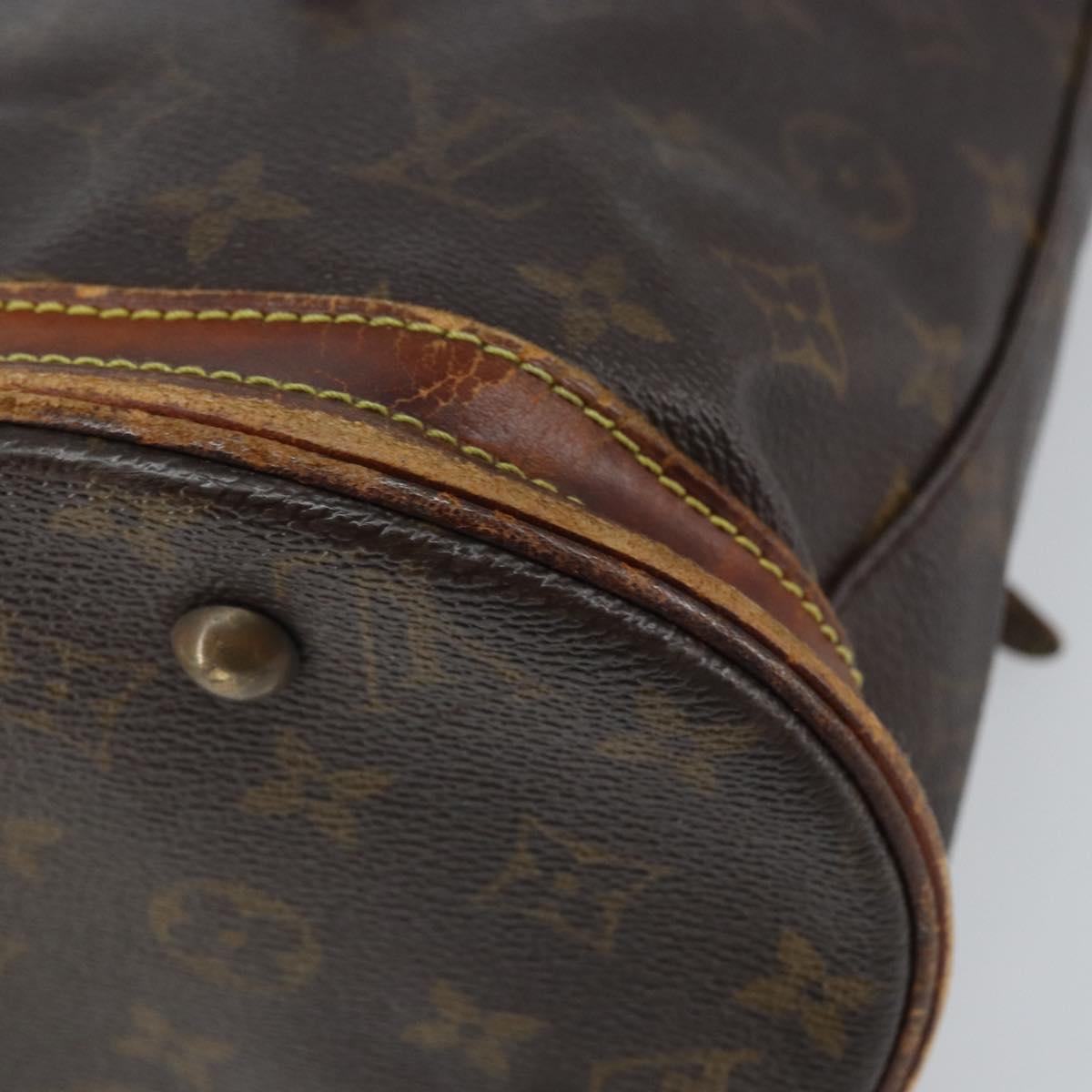 LOUIS VUITTON Monogram Bucket PM Shoulder Bag M42238 LV Auth bs32287