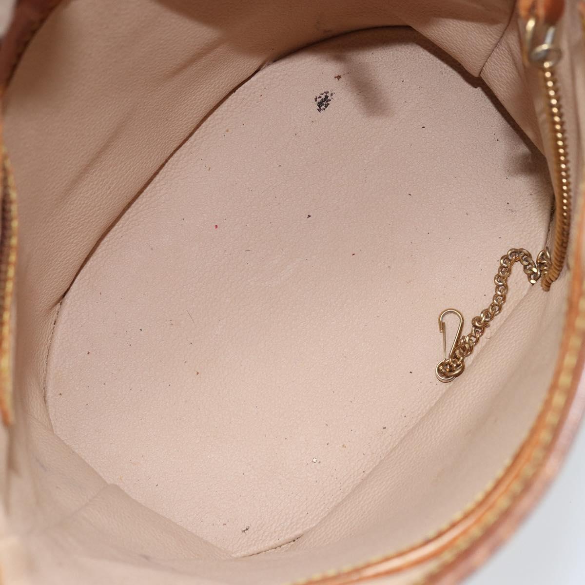 LOUIS VUITTON Monogram Bucket PM Shoulder Bag M42238 LV Auth bs32287