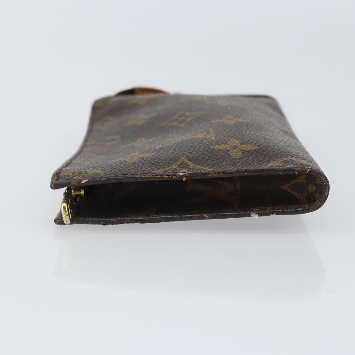 LOUIS VUITTON Monogram Bucket PM Accessory Pouch LV Auth bs32288
