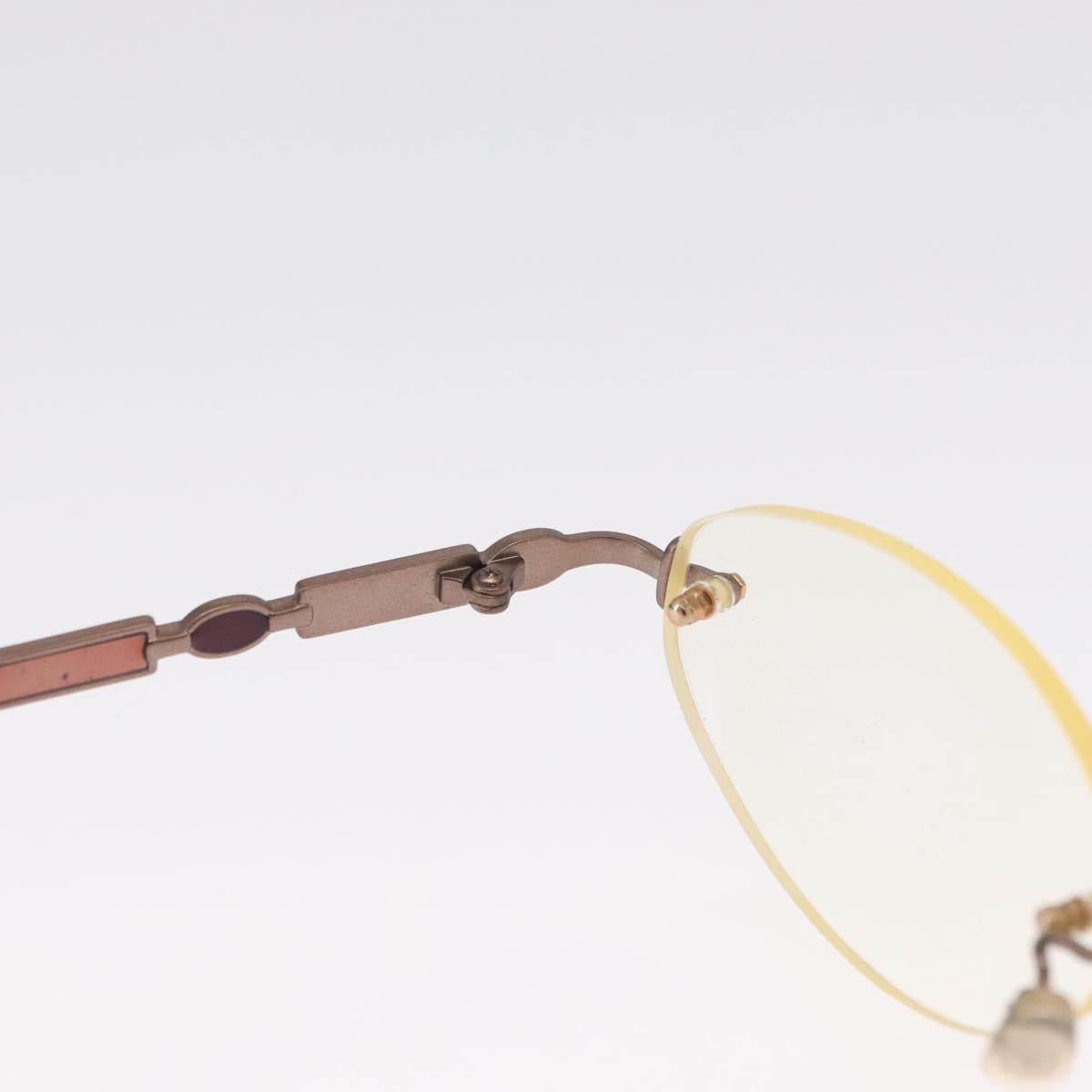 Salvatore Ferragamo Gucci Sunglasses plastic 3 Set Brown Auth bs32343