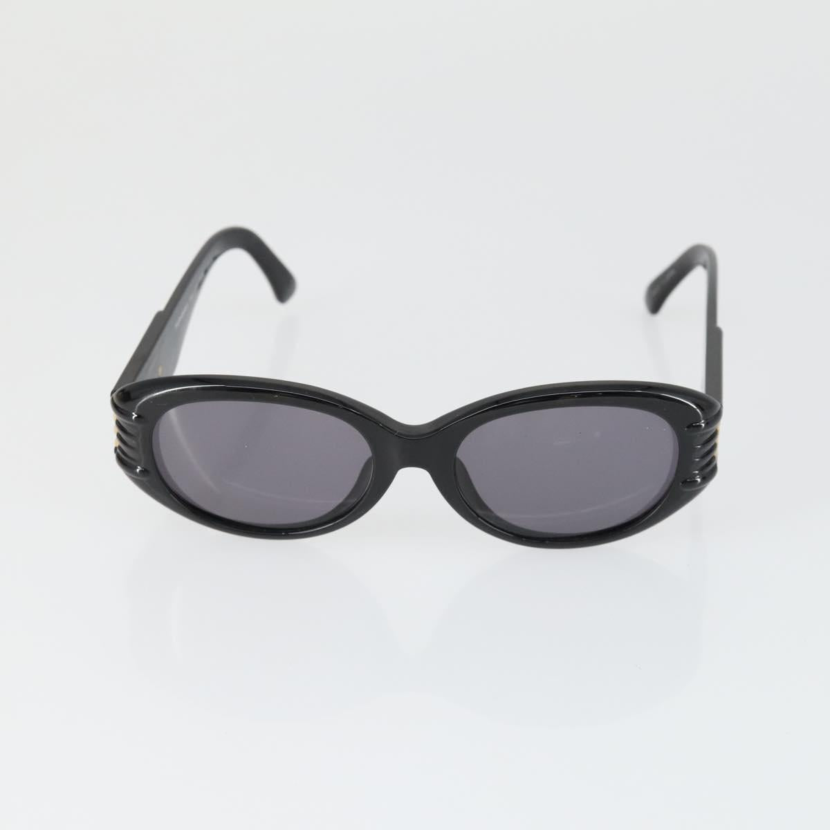 SAINT LAURENT Sunglasses Bag Nylon PVC Plastic 3 Set Black White Auth bs32349