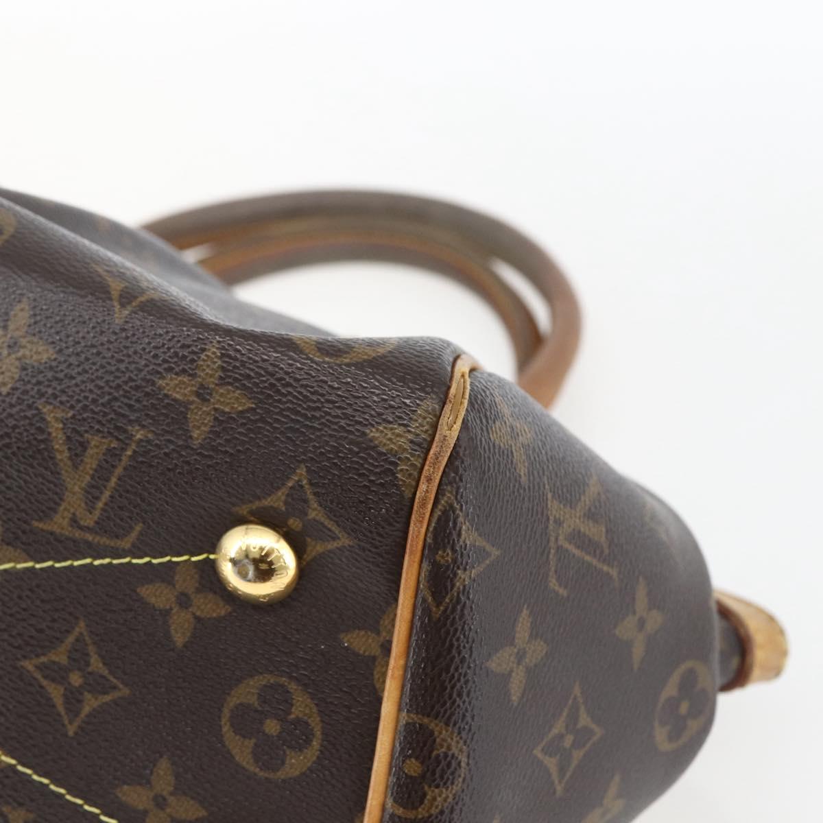 LOUIS VUITTON Monogram Tivori PM Hand Bag M40143 LV Auth bs32419