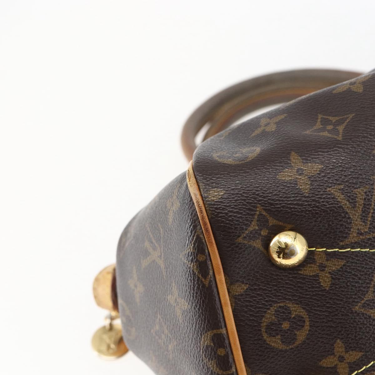 LOUIS VUITTON Monogram Tivori PM Hand Bag M40143 LV Auth bs32419