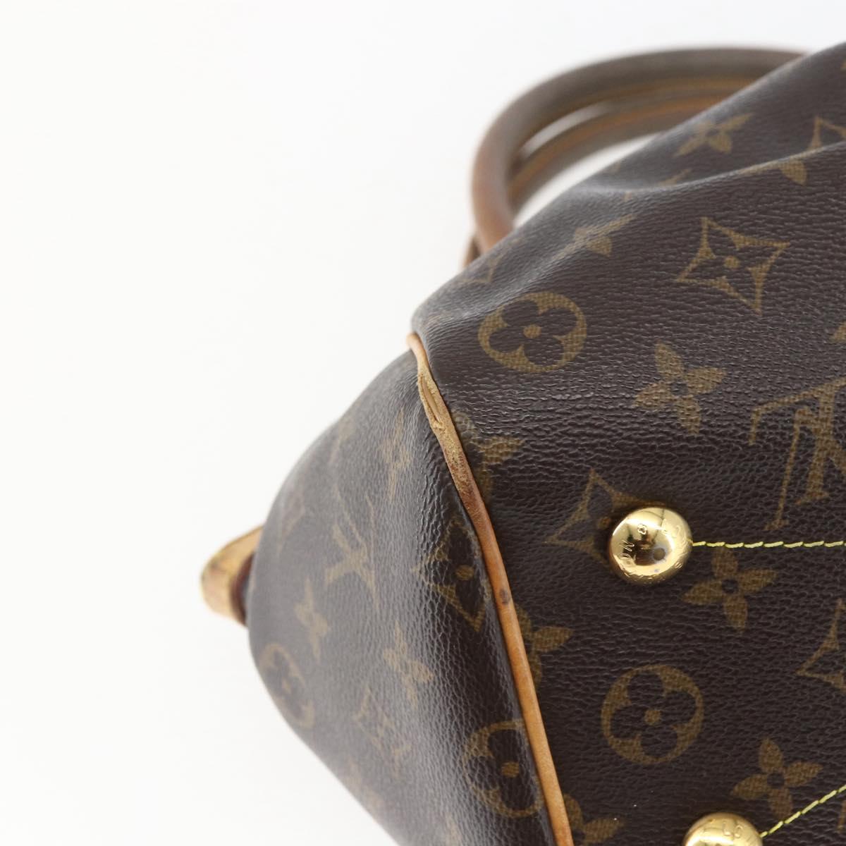 LOUIS VUITTON Monogram Tivori PM Hand Bag M40143 LV Auth bs32419