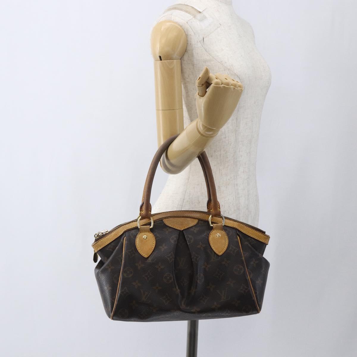 LOUIS VUITTON Monogram Tivori PM Hand Bag M40143 LV Auth bs32419