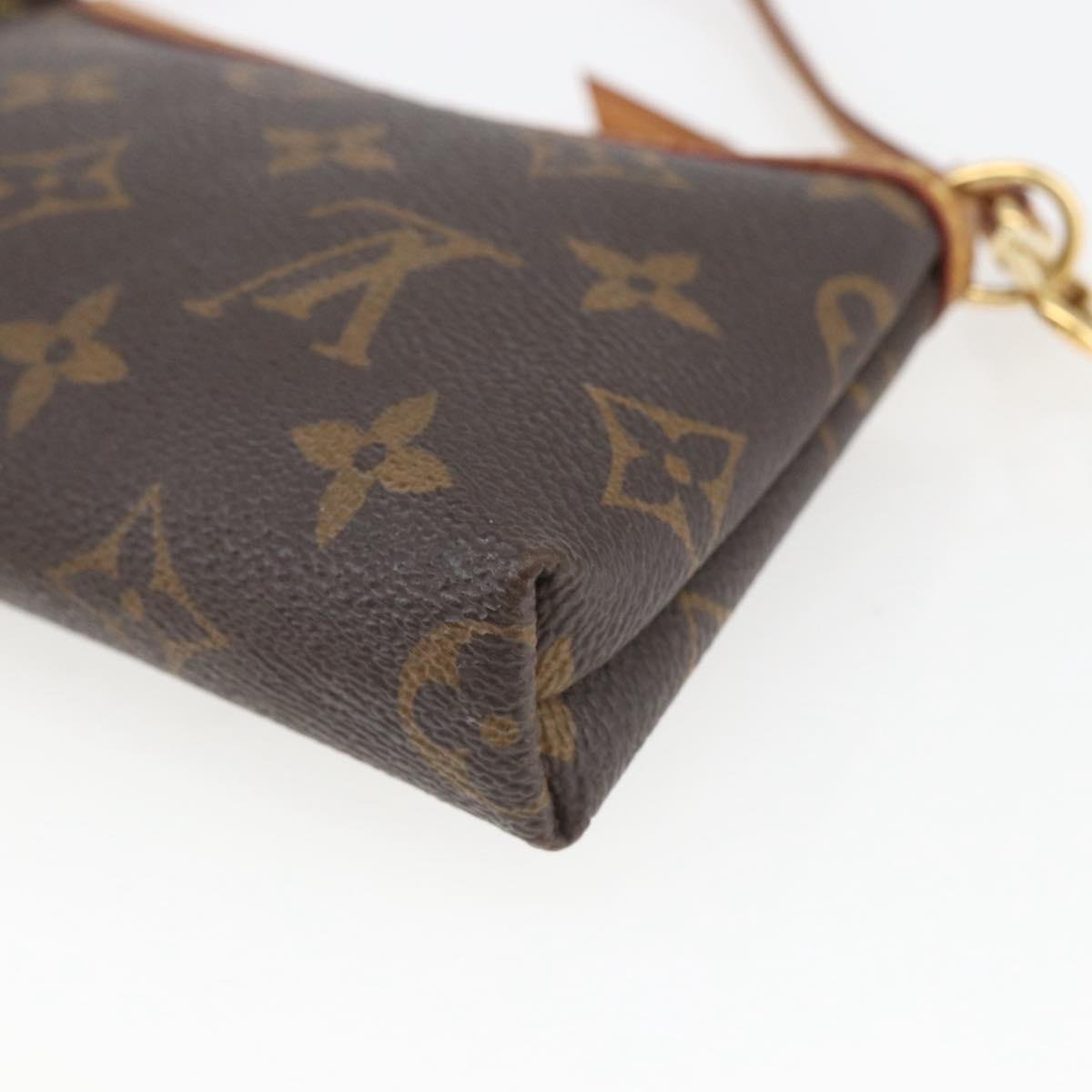 LOUIS VUITTON Monogram Mini Pochette Delight Full Pouch M40309 LV Auth bs32423
