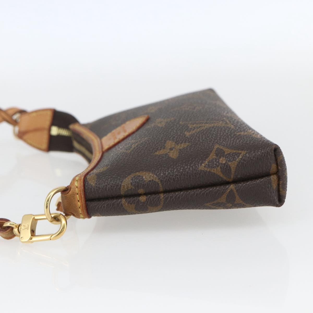 LOUIS VUITTON Monogram Mini Pochette Delight Full Pouch M40309 LV Auth bs32423