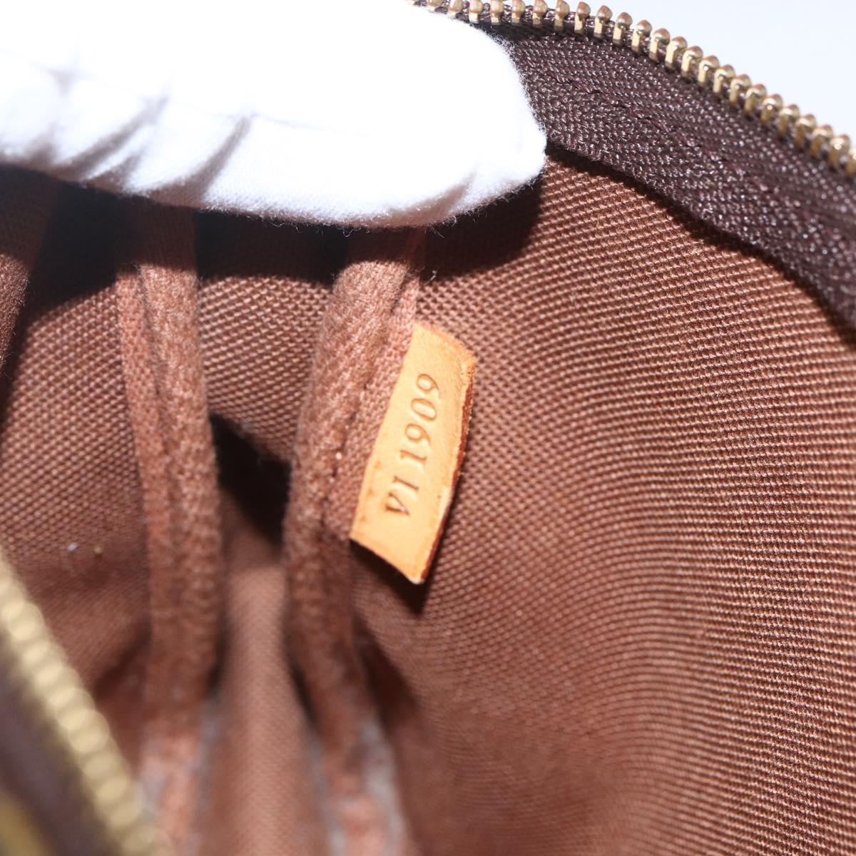 LOUIS VUITTON Monogram Pochette Accessoires Pouch M51980 LV Auth bs32425