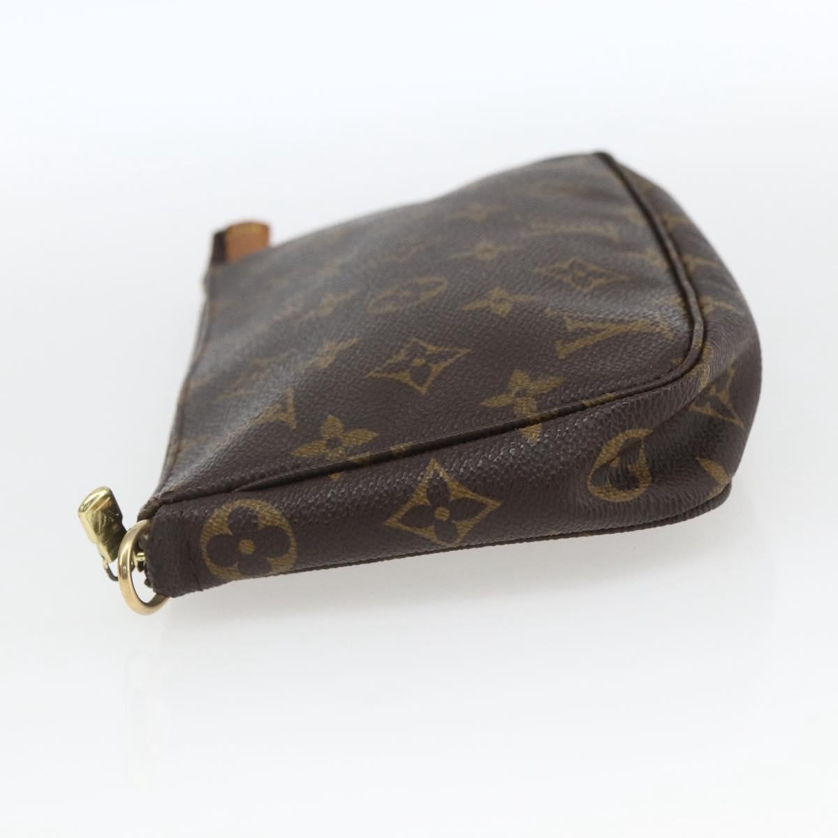 LOUIS VUITTON Monogram Pochette Accessoires Pouch M51980 LV Auth bs32425