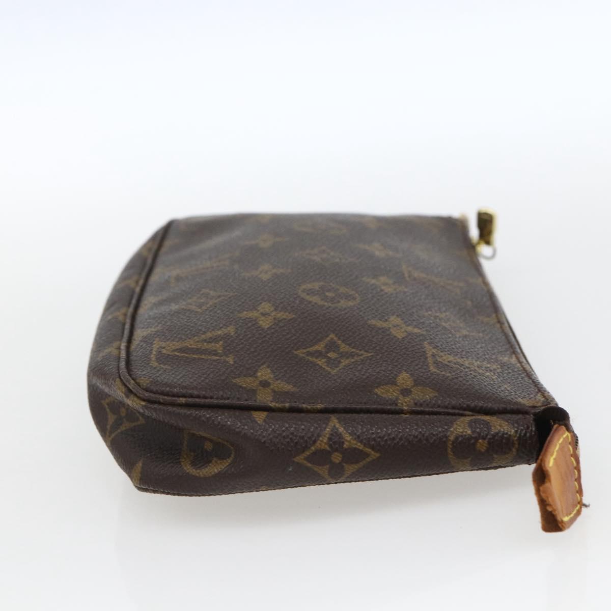 LOUIS VUITTON Monogram Pochette Accessoires Pouch M51980 LV Auth bs32425