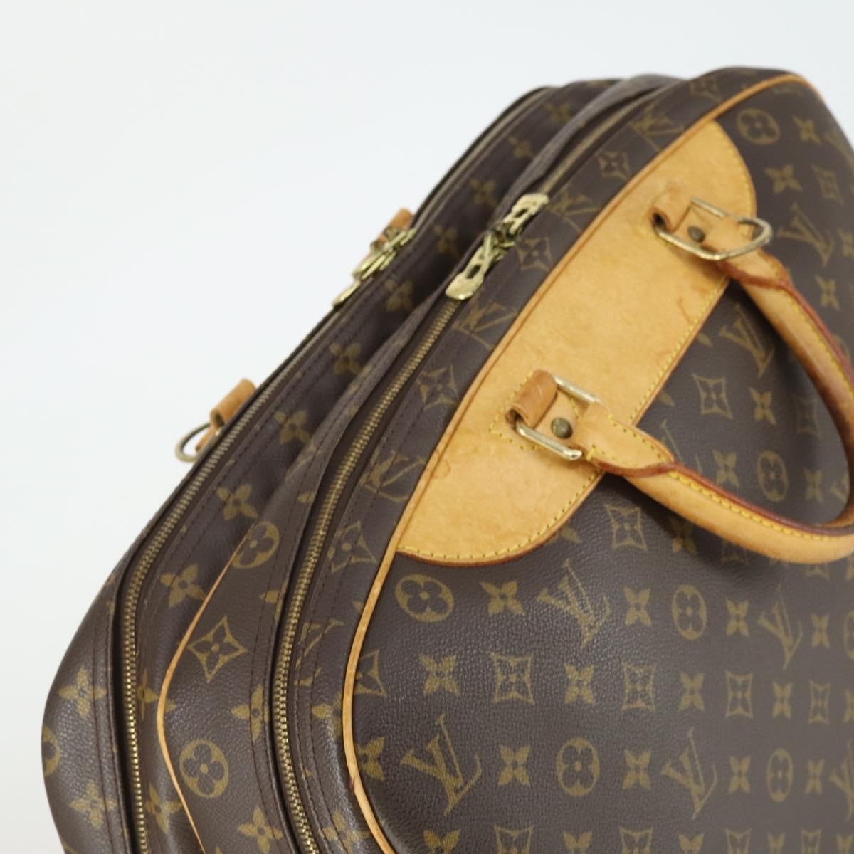 LOUIS VUITTON Monogram Alize 24H Earl Boston Bag M41399 LV Auth bs32468