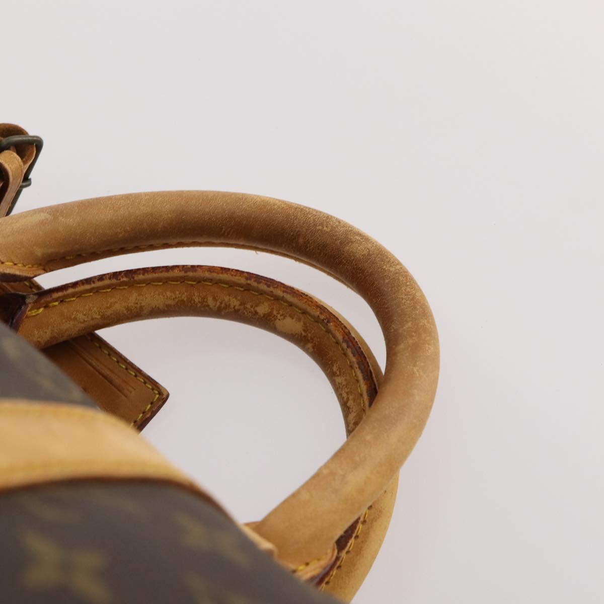 LOUIS VUITTON Monogram Keepall 55 Boston Bag M41424 LV Auth bs32469