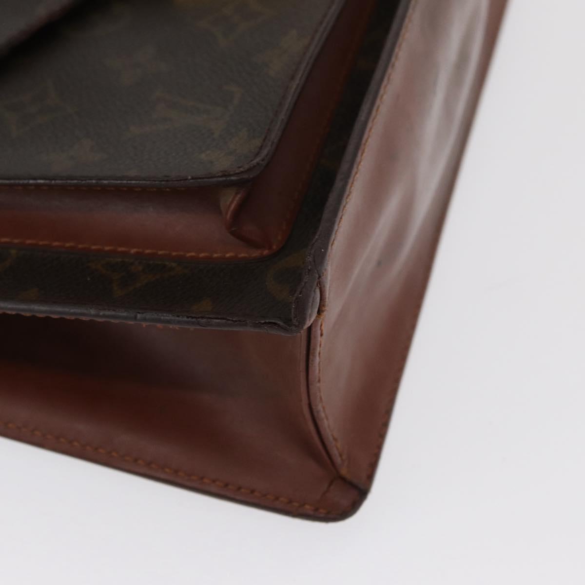 LOUIS VUITTON Monogram Monceau 28 Hand Bag M51185 LV Auth bs32481