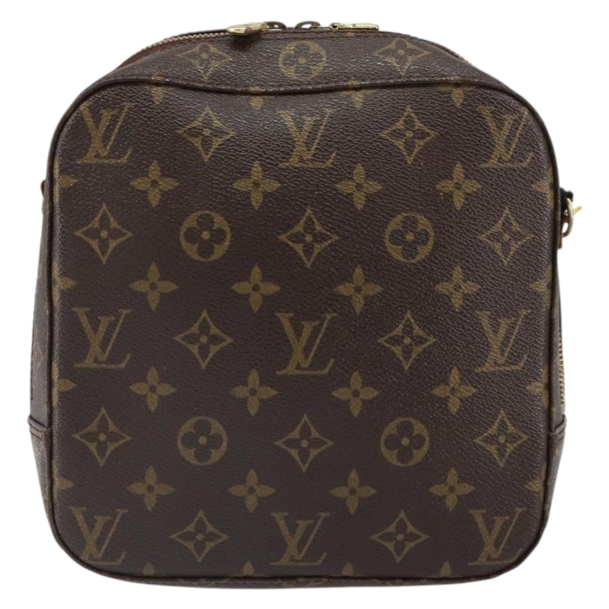 LOUIS VUITTON Monogram Spontini Hand Bag M47500 LV Auth bs32482
