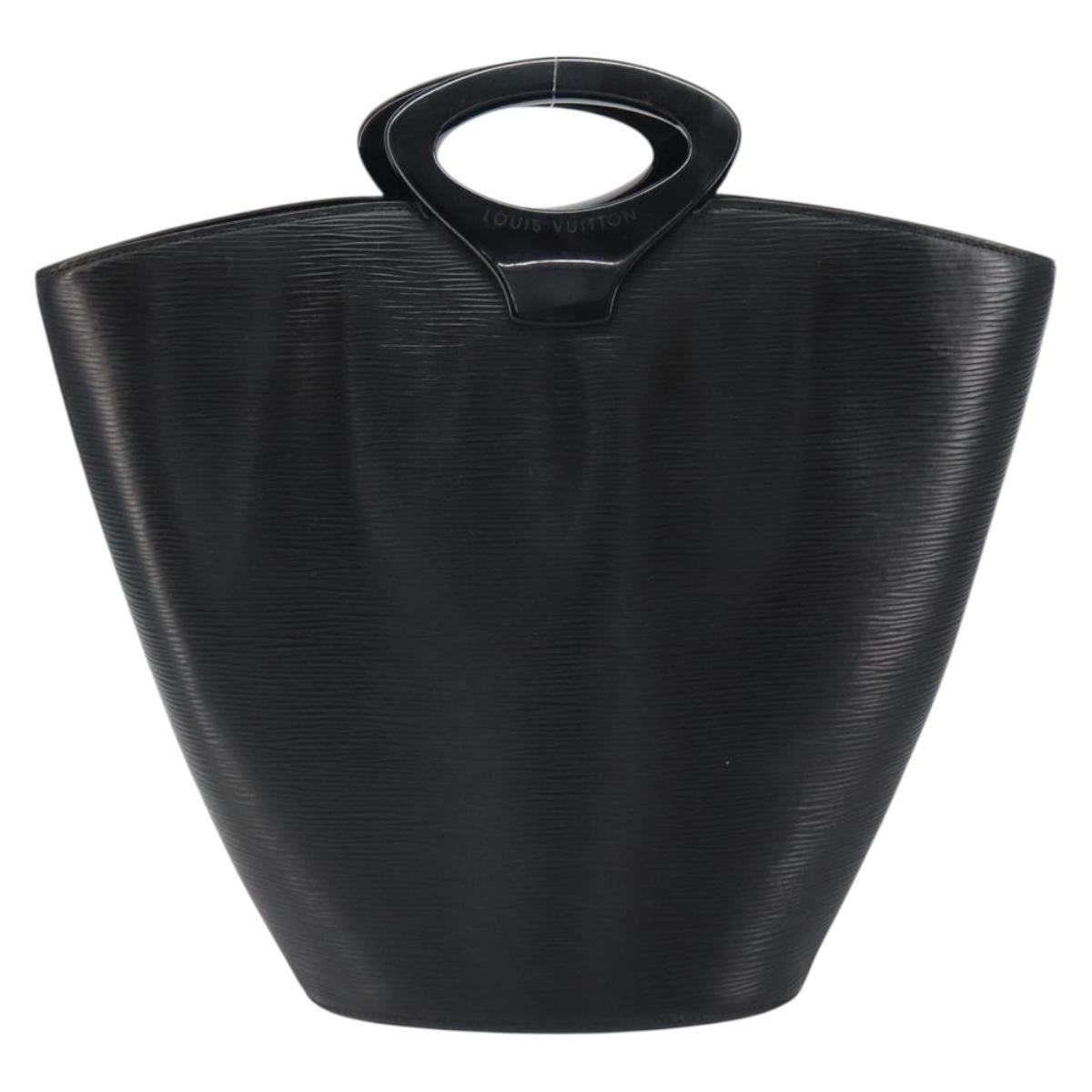 LOUIS VUITTON Epi Noctumble Hand Bag Black M54522 LV Auth bs32487