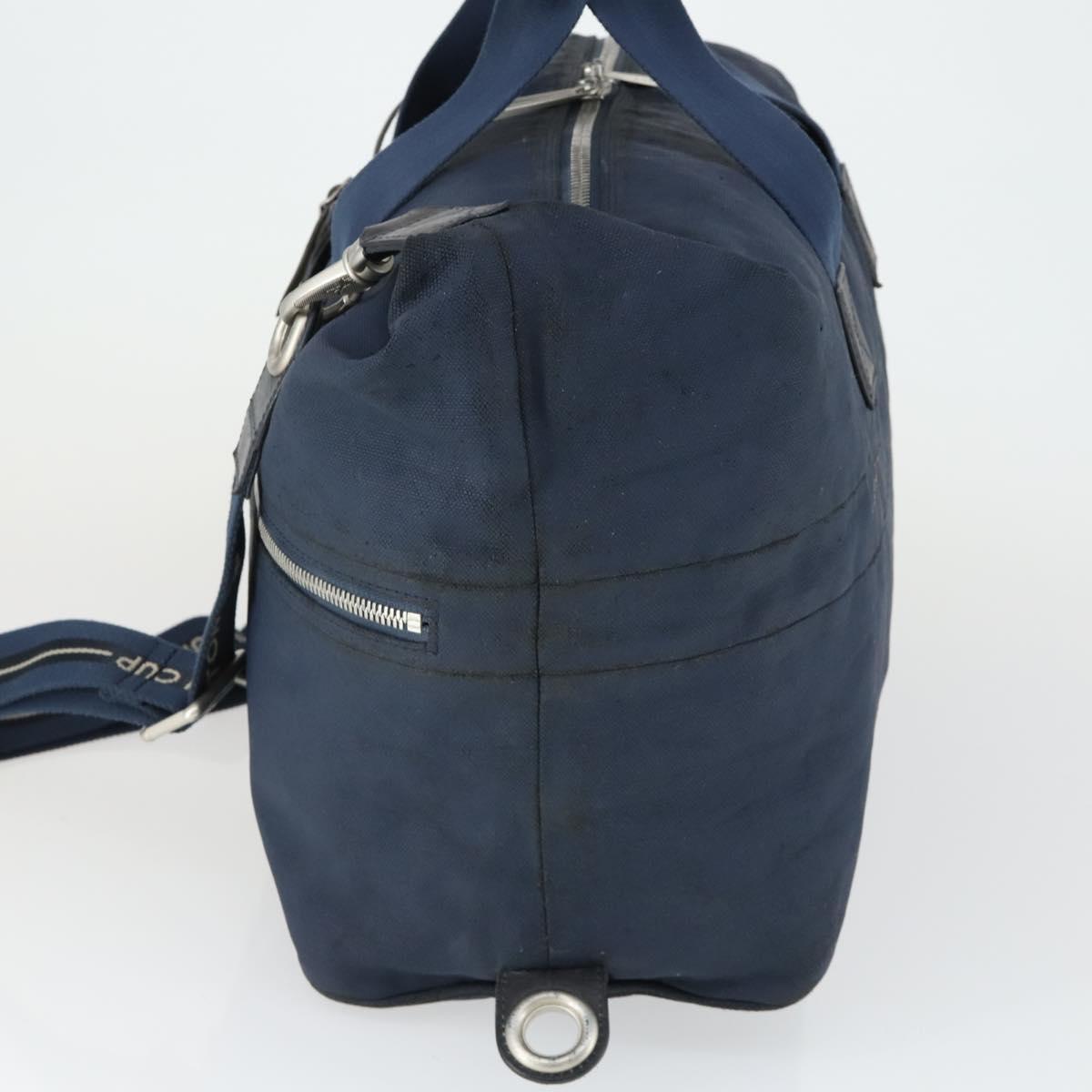 LOUIS VUITTON LV Cup jenker Boston Bag 2way Navy M80703 LV Auth bs32488