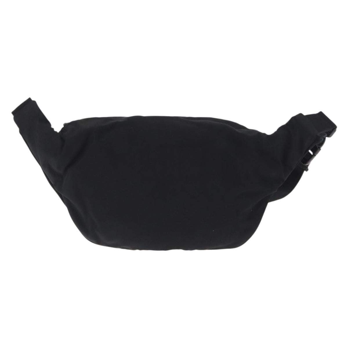 BALENCIAGA Body Bag Canvas Black 482389 Auth bs32498