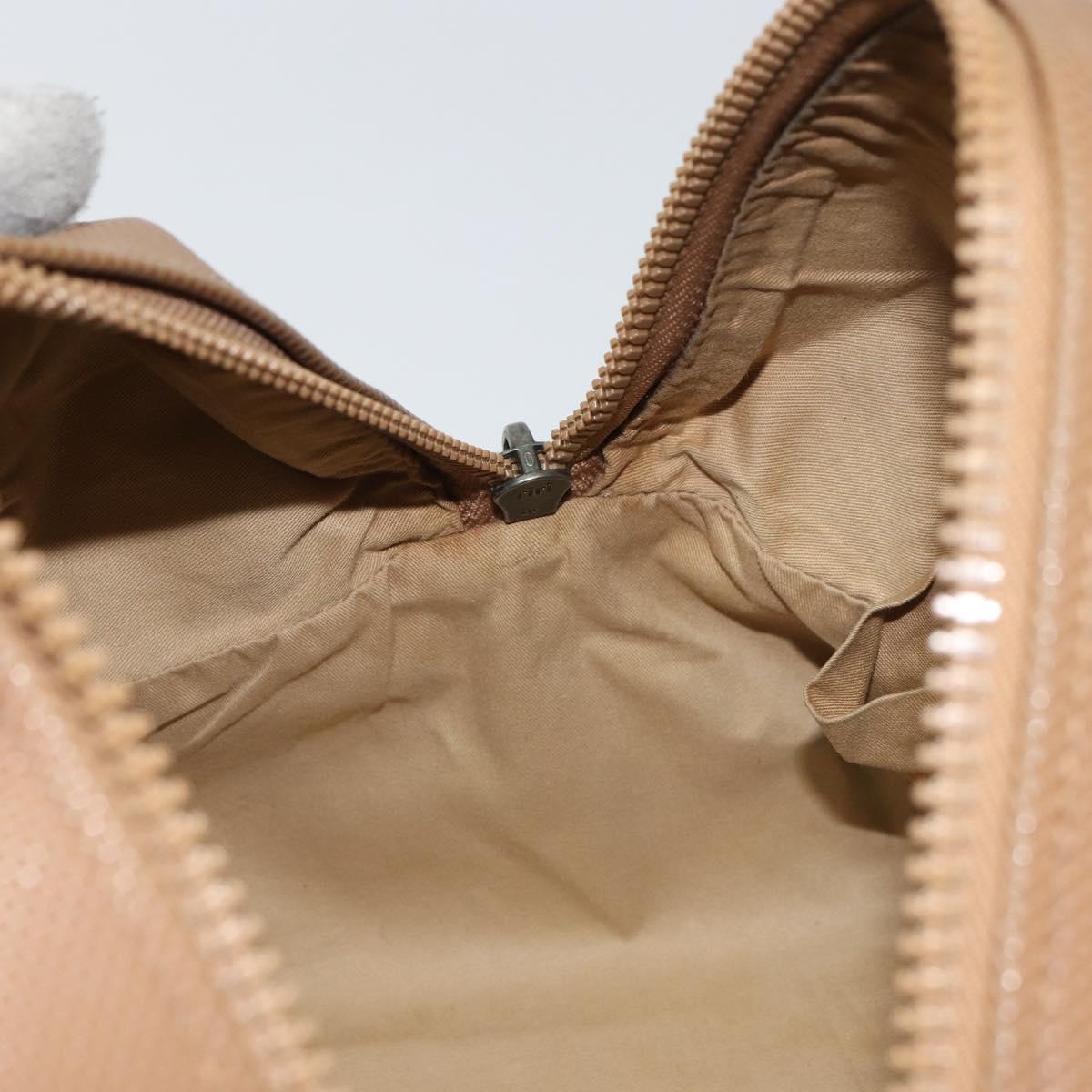 BOTTEGA VENETA Hand Bag Leather Brown Auth bs32515