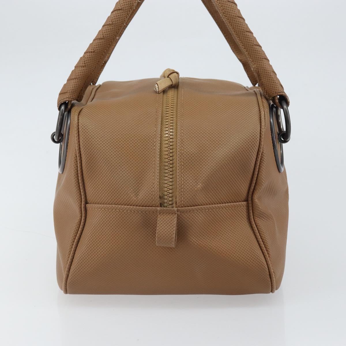 BOTTEGA VENETA Hand Bag Leather Brown Auth bs32515