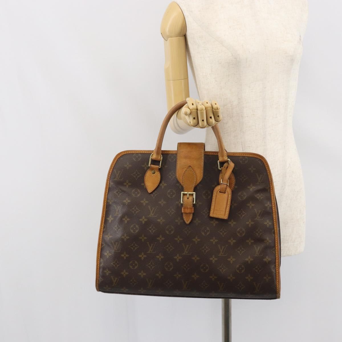 LOUIS VUITTON Monogram Rivoli Hand Bag M53380 LV Auth bs32522