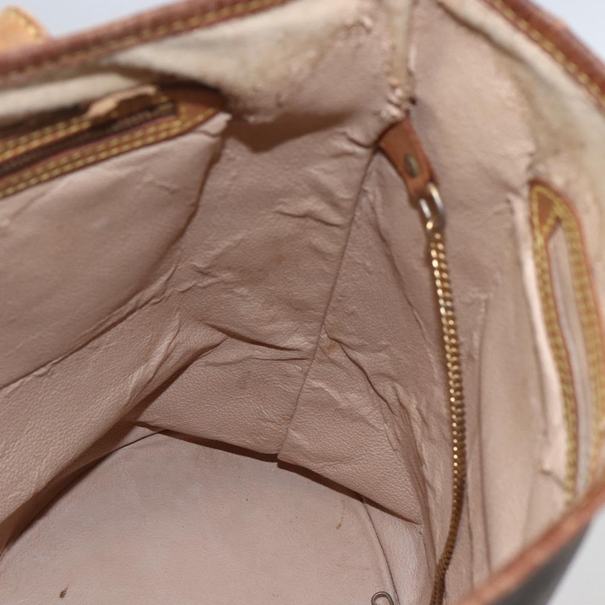 LOUIS VUITTON Monogram Bucket GM Shoulder Bag M42236 LV Auth bs32523