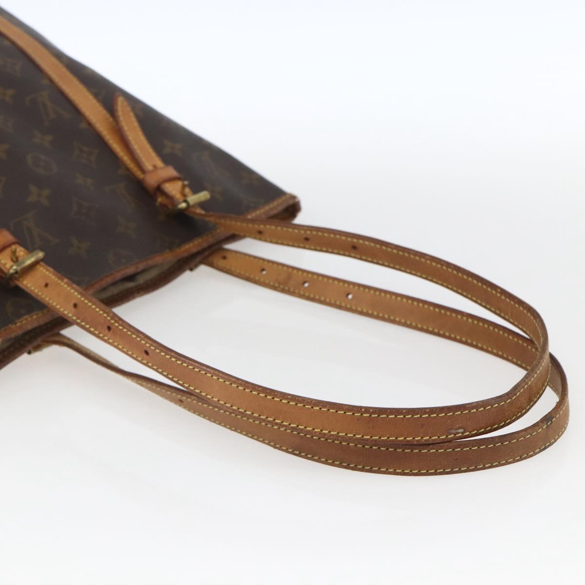 LOUIS VUITTON Monogram Bucket GM Shoulder Bag M42236 LV Auth bs32523