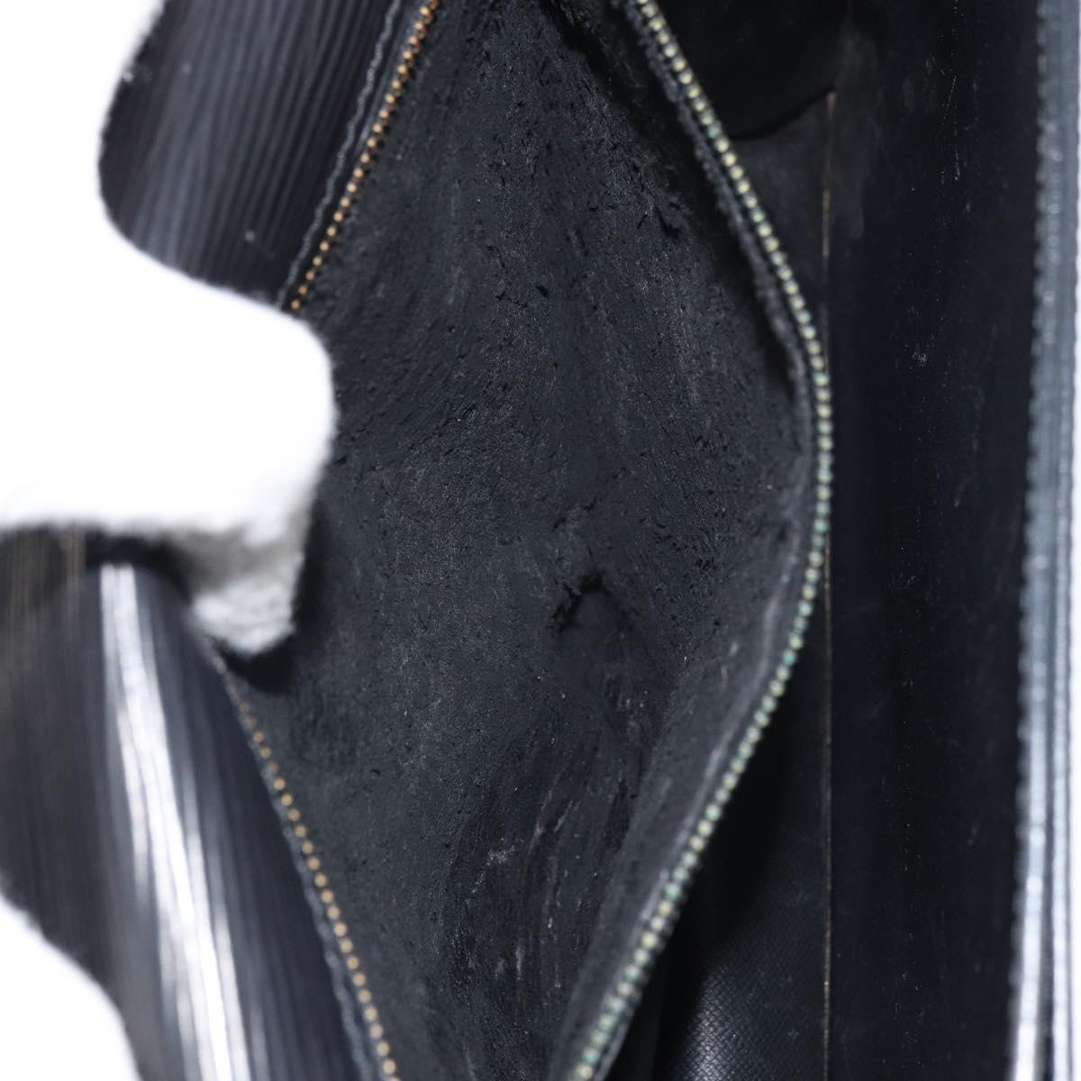 LOUIS VUITTON Epi Monceau 28 Hand Bag Black M52122 LV Auth bs32535