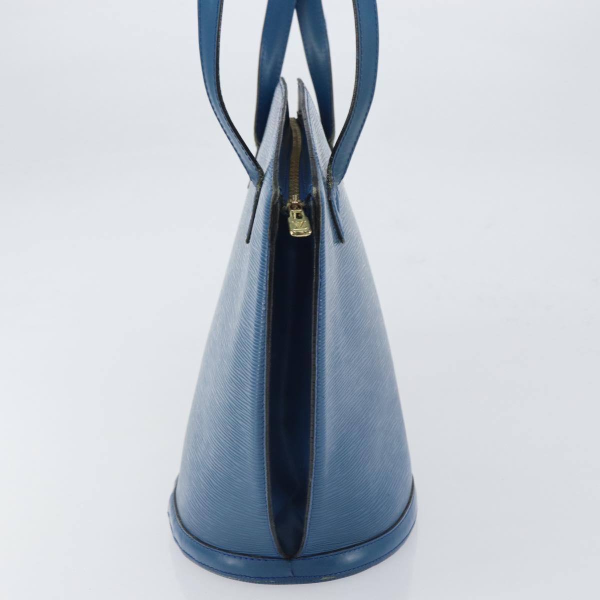 LOUIS VUITTON Epi Saint Jacques Shopping Shoulder Bag Blue M52275 Auth bs32538
