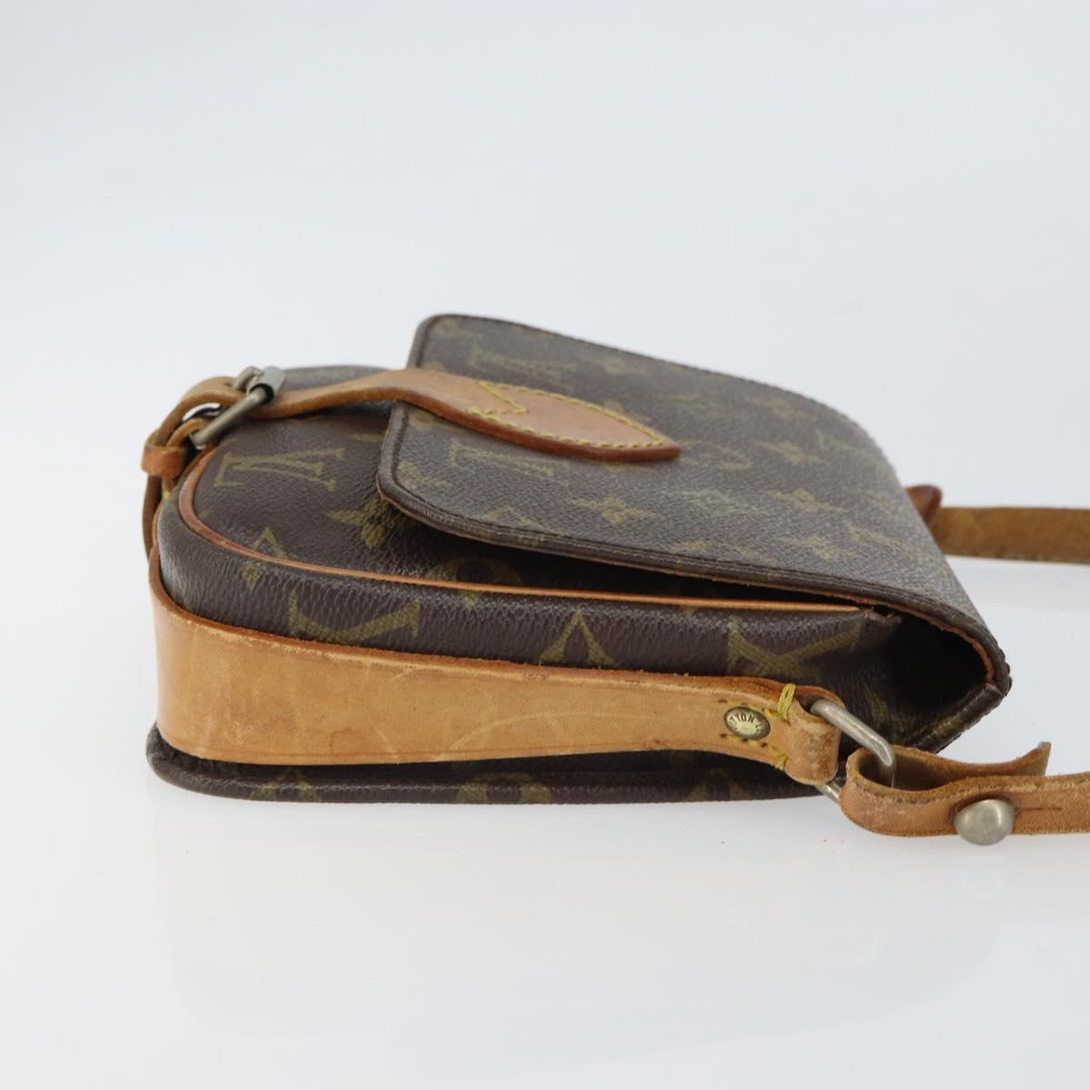 LOUIS VUITTON Monogram Cartouchiere PM Shoulder Bag M51254 LV Auth bs32541