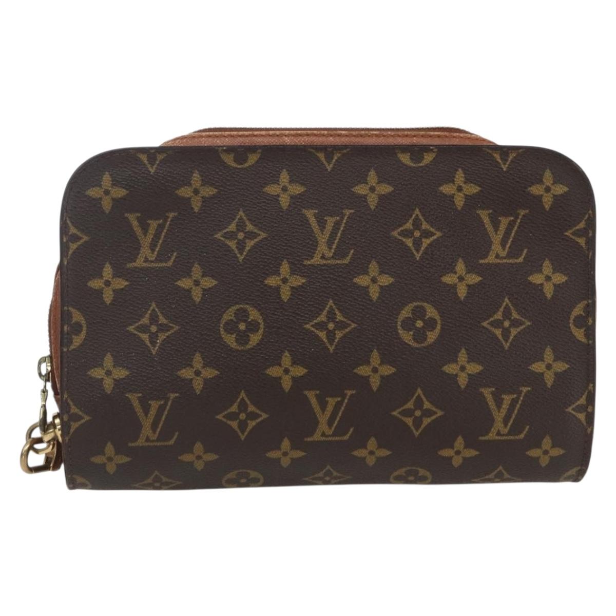LOUIS VUITTON Monogram Orsay Clutch Bag M51790 LV Auth bs32544