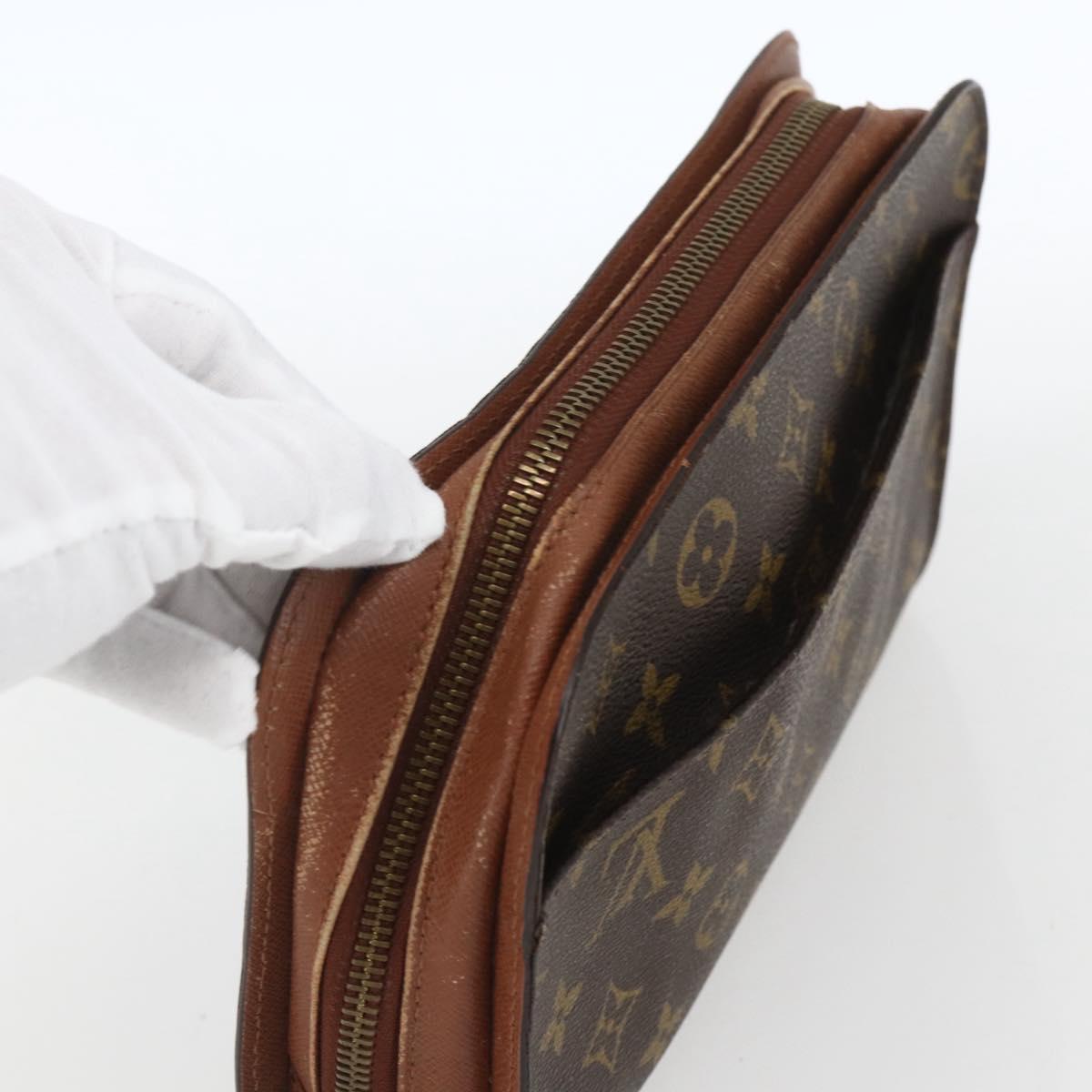 LOUIS VUITTON Monogram Orsay Clutch Bag M51790 LV Auth bs32544