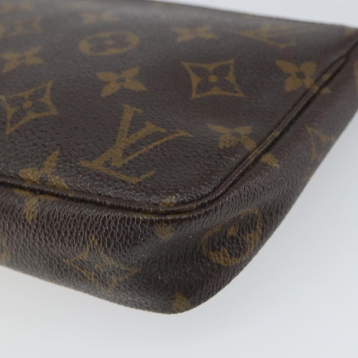 LOUIS VUITTON Monogram Pochette Accessoires Pouch M51980 LV Auth bs32545