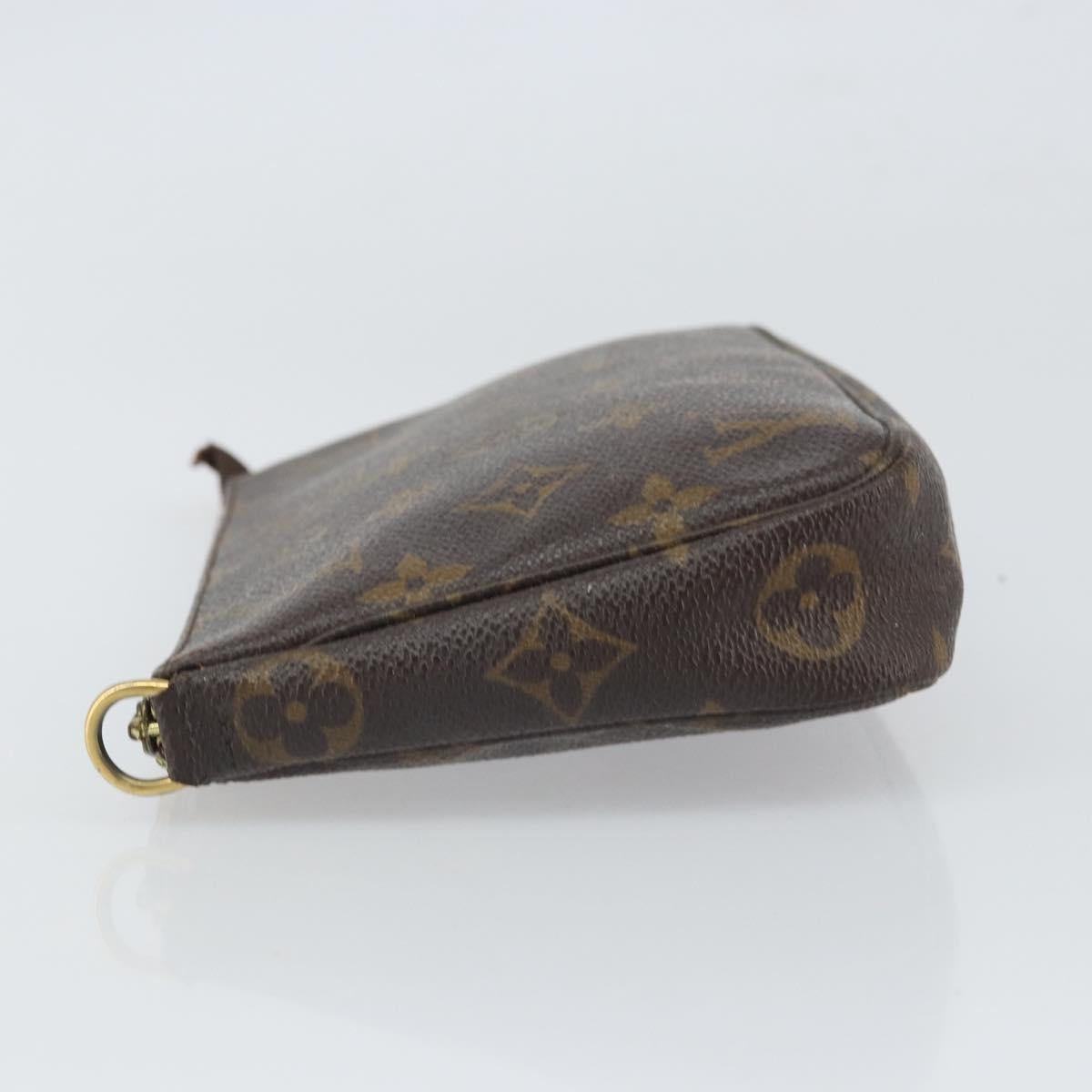 LOUIS VUITTON Monogram Pochette Accessoires Pouch M51980 LV Auth bs32545