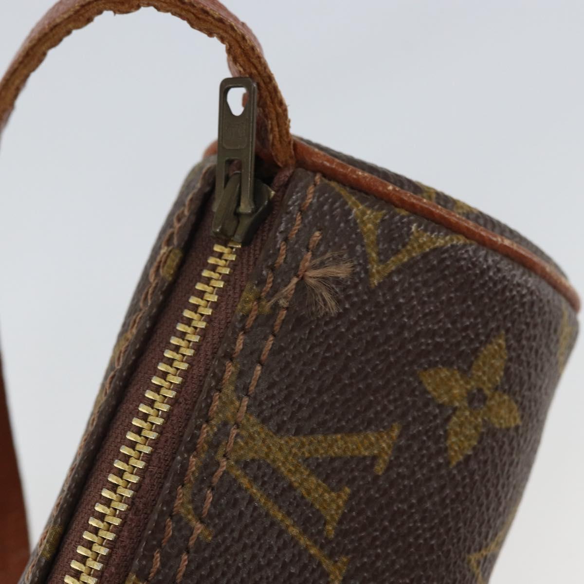 LOUIS VUITTON Monogram Papillon Pouch LV Auth bs32548