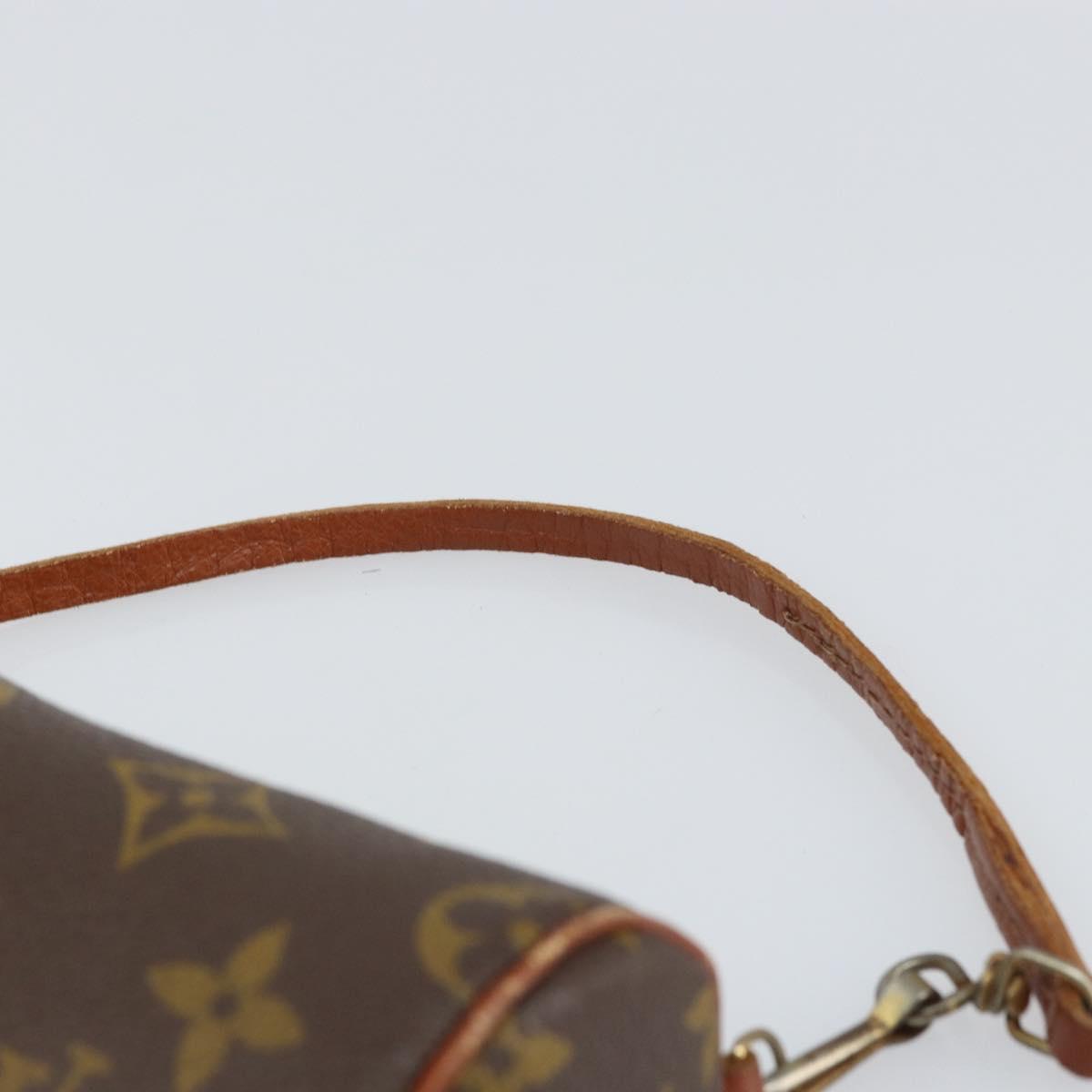 LOUIS VUITTON Monogram Papillon Pouch LV Auth bs32548