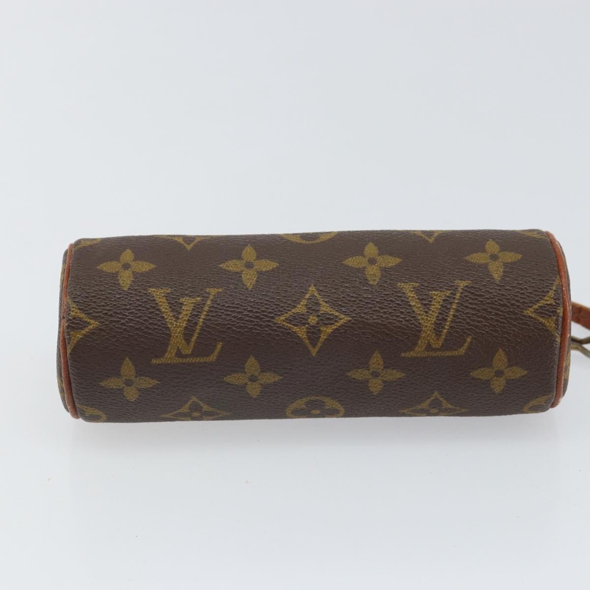 LOUIS VUITTON Monogram Papillon Pouch LV Auth bs32548