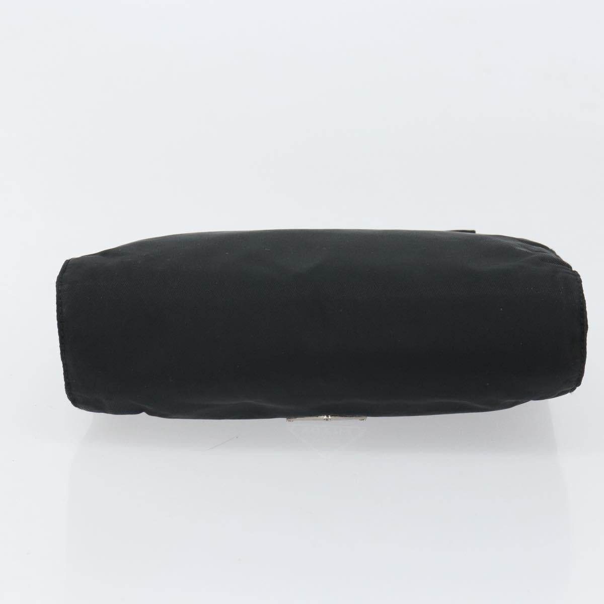 PRADA Pouch Nylon Black Auth bs32557